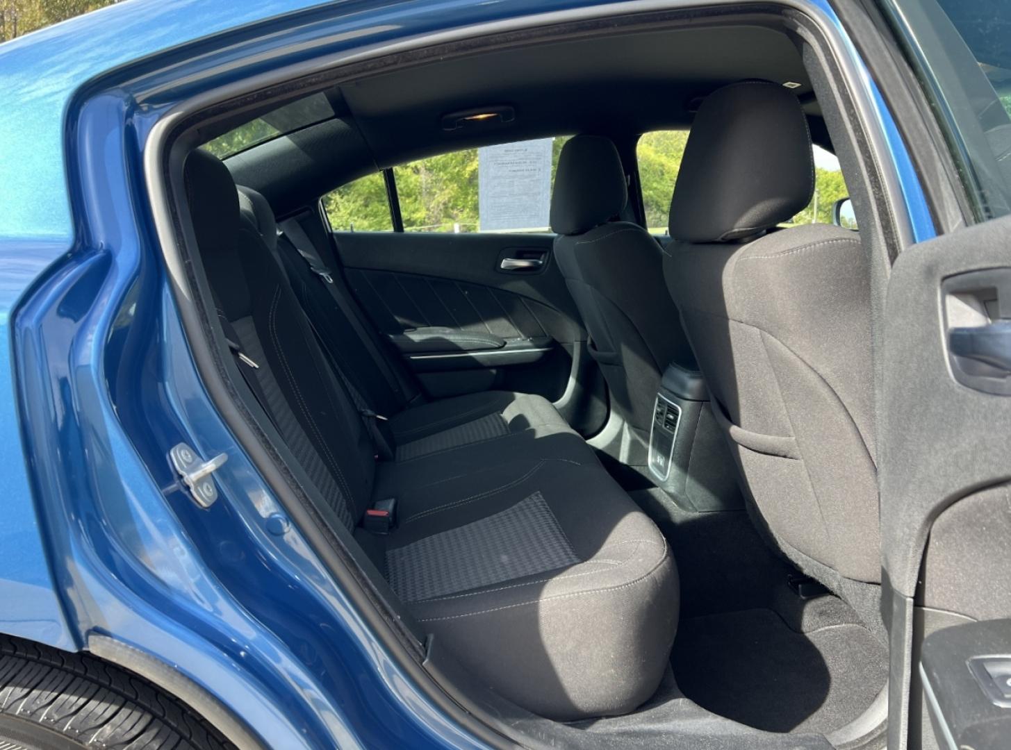 2023 BLUE /Black Cloth Dodge Charger SXT (2C3CDXBG3PH) with an 3.6L V6 engine, Automatic transmission, located at 506 S. Kingshighway, Cape Girardeau, MO, 63703, (573) 235-5000, 37.294991, -89.553635 - 2023 Dodge Charger SXT 1-Owner 74xxx miles Rear Wheel Drive 3.6L V6 Automatic Backup Camera Bluetooth Cruise Power Windows/Locks/Mirrors We have financing available and we accept trades! Fill out a credit application on our website or come by today! If you have any questions, give us a ca - Photo#14