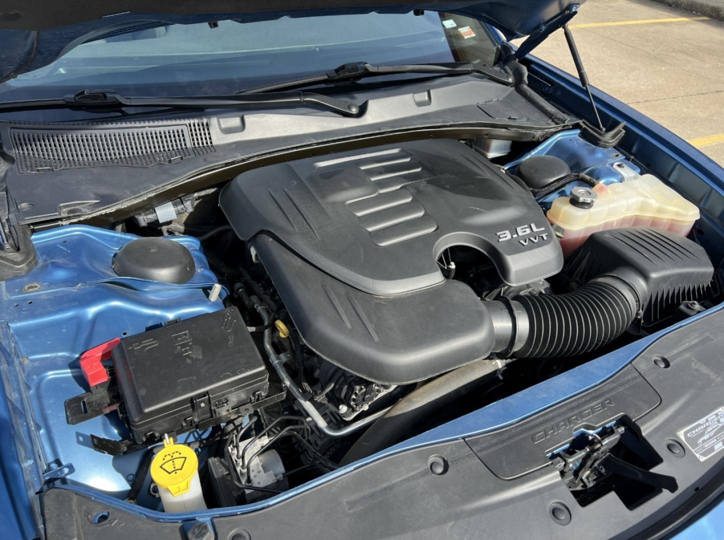 2023 BLUE /Black Cloth Dodge Charger SXT (2C3CDXBG3PH) with an 3.6L V6 engine, Automatic transmission, located at 506 S. Kingshighway, Cape Girardeau, MO, 63703, (573) 235-5000, 37.294991, -89.553635 - 2023 Dodge Charger SXT 1-Owner 74xxx miles Rear Wheel Drive 3.6L V6 Automatic Backup Camera Bluetooth Cruise Power Windows/Locks/Mirrors We have financing available and we accept trades! Fill out a credit application on our website or come by today! If you have any questions, give us a ca - Photo#28