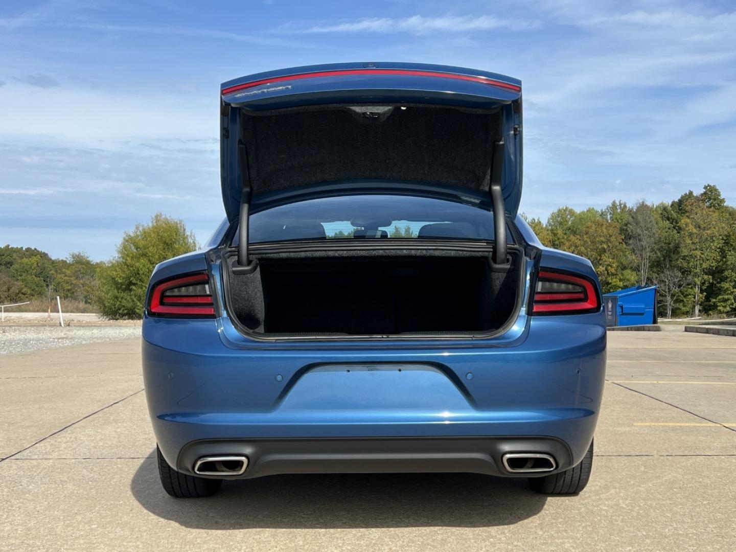 2023 BLUE /Black Cloth Dodge Charger SXT (2C3CDXBG3PH) with an 3.6L V6 engine, Automatic transmission, located at 506 S. Kingshighway, Cape Girardeau, MO, 63703, (573) 235-5000, 37.294991, -89.553635 - 2023 Dodge Charger SXT 1-Owner 74xxx miles Rear Wheel Drive 3.6L V6 Automatic Backup Camera Bluetooth Cruise Power Windows/Locks/Mirrors We have financing available and we accept trades! Fill out a credit application on our website or come by today! If you have any questions, give us a ca - Photo#15