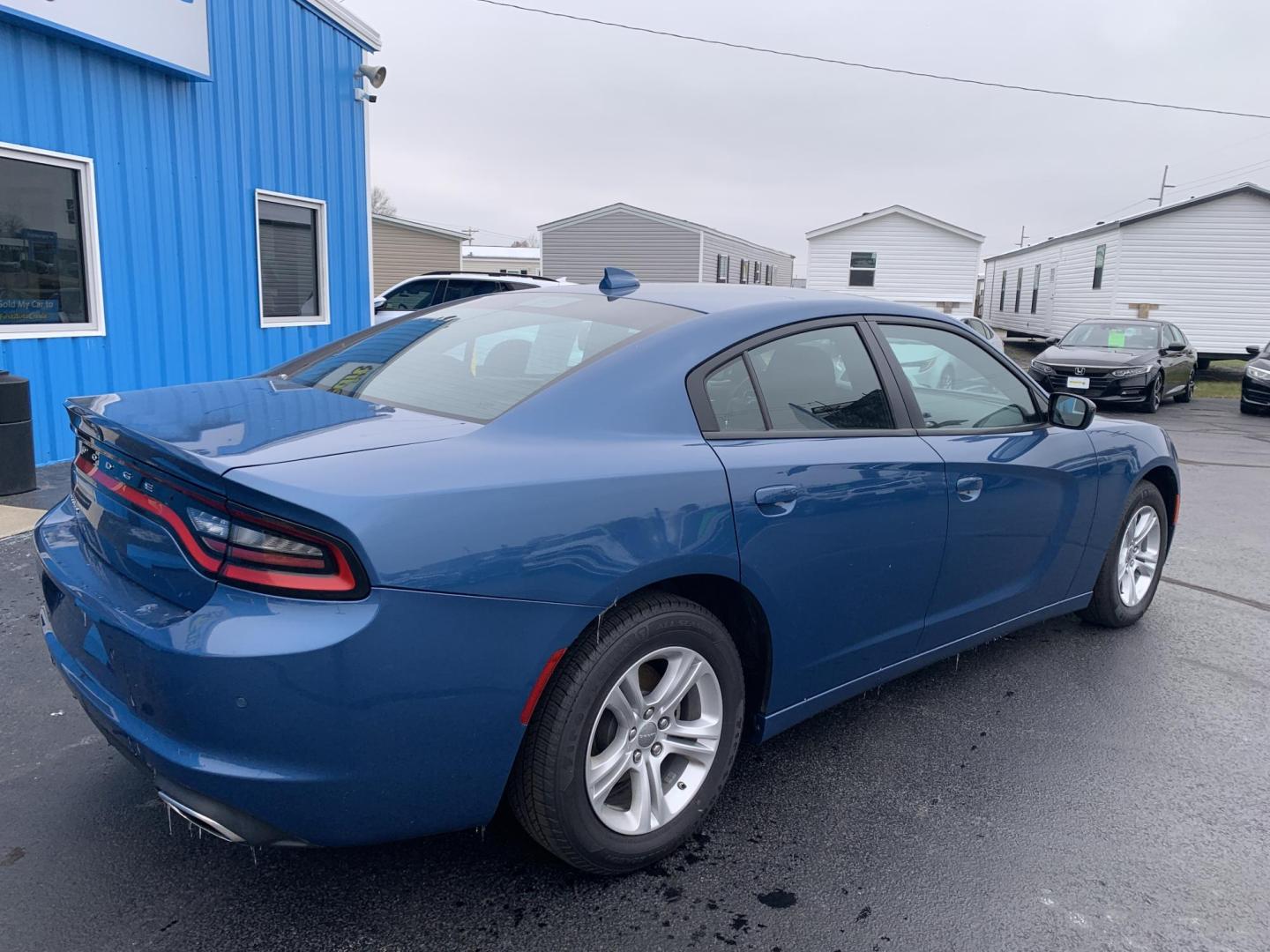 2023 BLUE /Black Cloth Dodge Charger SXT (2C3CDXBG3PH) with an 3.6L V6 engine, Automatic transmission, located at 506 S. Kingshighway, Cape Girardeau, MO, 63703, (573) 235-5000, 37.294991, -89.553635 - 2023 Dodge Charger SXT 1-Owner 74xxx miles Rear Wheel Drive 3.6L V6 Automatic Backup Camera Bluetooth Cruise Power Windows/Locks/Mirrors We have financing available and we accept trades! Fill out a credit application on our website or come by today! If you have any questions, give us a ca - Photo#7