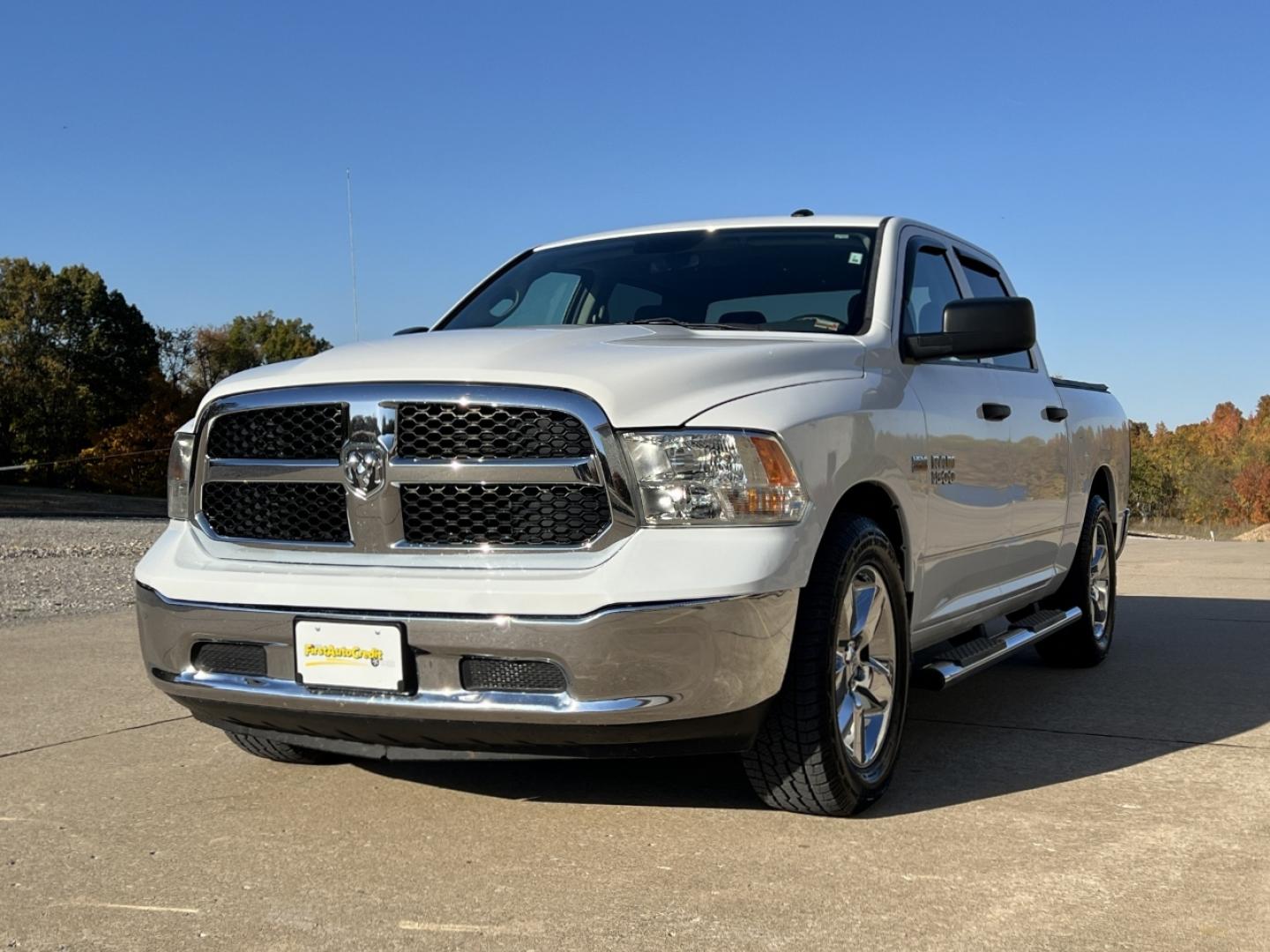 2017 WHITE /Gray Cloth RAM 1500 Tradesman Crew Cab SWB 2WD (3C6RR6KT6HG) with an 5.7L V8 OHV 16V engine, Automatic transmission, located at 2990 Old Orchard Rd., Jackson, MO, 63755, 37.354214, -89.612106 - 2017 Ram 1500 Tradesman 163xxx miles Rear Wheel Drive 5.7L V8 HEMI Automatic New Tires 20" Wheels Bluetooth Cruise Power Windows/Locks/Mirrors We have financing available and we accept trades! Fill out a credit application on our website or come by today! If you have any questions, give u - Photo#2
