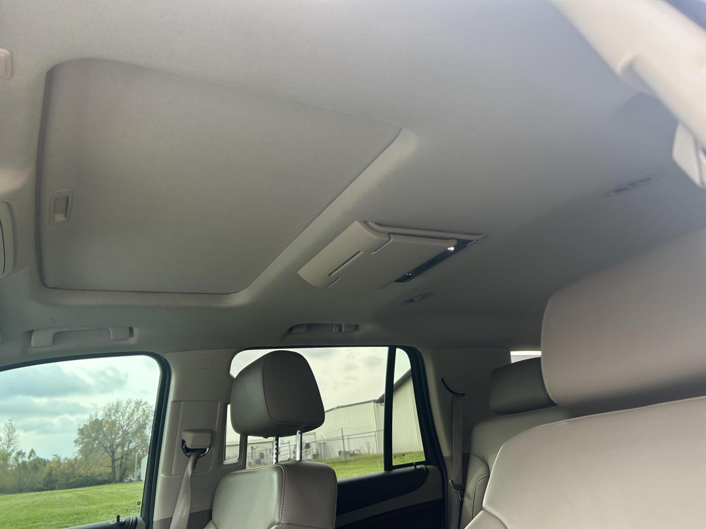 2015 WHITE /Black Chevrolet Tahoe LT 4WD (1GNSKBKC7FR) with an 5.3L V8 OHV 16V engine, Automatic transmission, located at 506 S. Kingshighway, Cape Girardeau, MO, 63703, (573) 235-5000, 37.294991, -89.553635 - 2015 Chevrolet Tahoe 1500 LT 145xxx miles 4 Wheel Drive 5.3L V8 Automatic Leather 3rd Row Rear Entertainment Backup Camera Power/Heated Seats Sunroof Remote Start Cruise Power Windows/Locks/Mirrors We have financing available and we accept trades! Fill out a credit application on our w - Photo#15