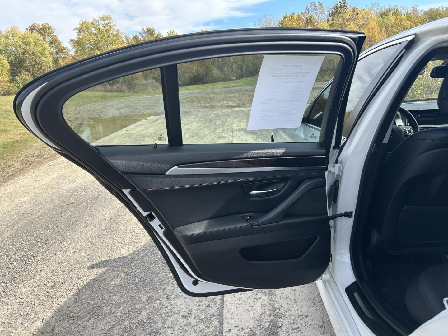 2016 WHITE /Black BMW 5-Series 535i xDrive (WBA5B3C53GG) with an 3.0L L6 DOHC 24V engine, Automatic transmission, located at 506 S. Kingshighway, Cape Girardeau, MO, 63703, (573) 235-5000, 37.294991, -89.553635 - 2016 BMW 535i xDrive 109xxx miles All Wheel Drive 3.0L I6 Automatic Leather Navigation Heads Up Display Heated Steering Wheel Power/Heated Seats Backup Camera Bluetooth Cruise Power Windows/Locks/Mirrors We have financing available and we accept trades! Fill out a credit application on - Photo#17