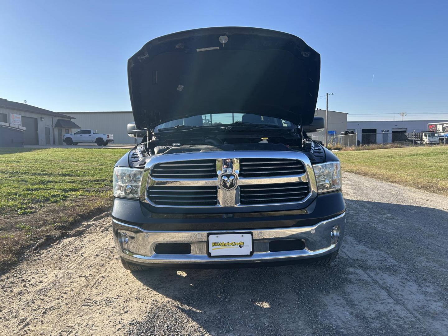 2017 BLACK /Gray RAM 1500 Big Horn Crew Cab LWB 4WD (1C6RR7TTXHS) with an 5.7L V8 OHV 16V engine, Automatic transmission, located at 506 S. Kingshighway, Cape Girardeau, MO, 63703, (573) 235-5000, 37.294991, -89.553635 - 2017 Ram 1500 Big Horn Only 53xxx miles 4x4 5.7L V8 Automatic Navigation Backup Camera Power Driver Seat Bluetooth Remote Start Cruise Power Windows/Locks/Mirrors We have financing available and we accept trades! Fill out a credit application on our website or come by today! If you have - Photo#20