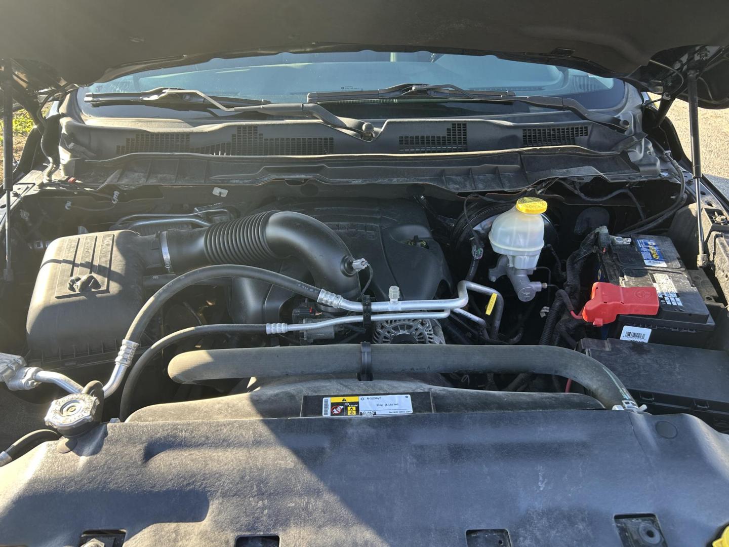 2017 BLACK /Gray RAM 1500 Big Horn Crew Cab LWB 4WD (1C6RR7TTXHS) with an 5.7L V8 OHV 16V engine, Automatic transmission, located at 506 S. Kingshighway, Cape Girardeau, MO, 63703, (573) 235-5000, 37.294991, -89.553635 - 2017 Ram 1500 Big Horn Only 53xxx miles 4x4 5.7L V8 Automatic Navigation Backup Camera Power Driver Seat Bluetooth Remote Start Cruise Power Windows/Locks/Mirrors We have financing available and we accept trades! Fill out a credit application on our website or come by today! If you have - Photo#21