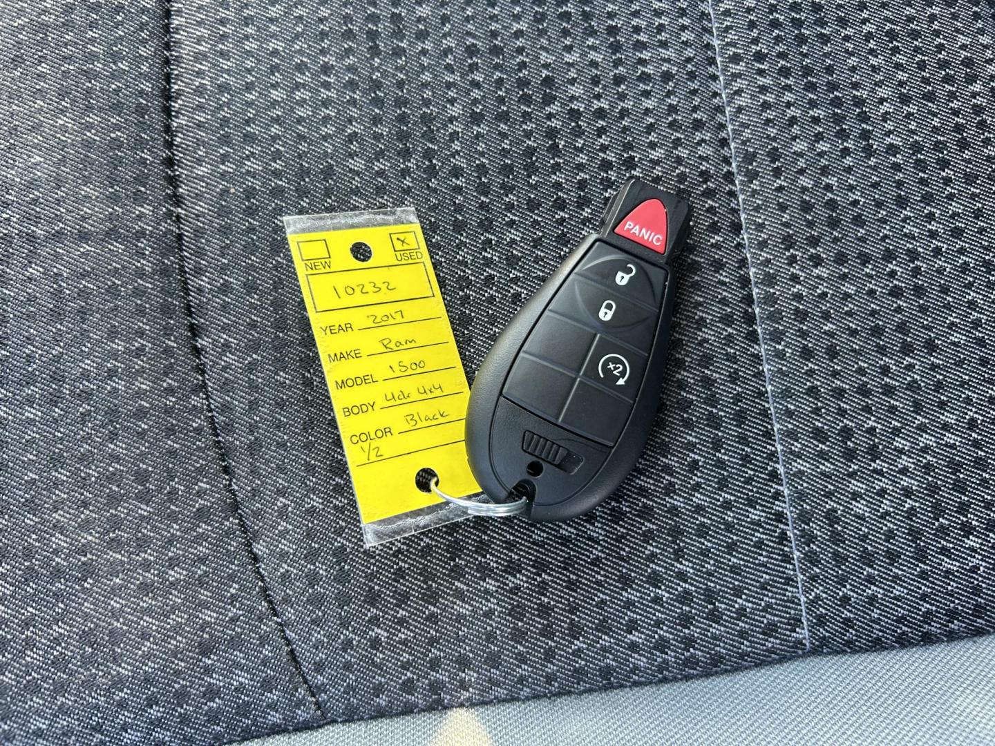 2017 BLACK /Gray RAM 1500 Big Horn Crew Cab LWB 4WD (1C6RR7TTXHS) with an 5.7L V8 OHV 16V engine, Automatic transmission, located at 506 S. Kingshighway, Cape Girardeau, MO, 63703, (573) 235-5000, 37.294991, -89.553635 - 2017 Ram 1500 Big Horn Only 53xxx miles 4x4 5.7L V8 Automatic Navigation Backup Camera Power Driver Seat Bluetooth Remote Start Cruise Power Windows/Locks/Mirrors We have financing available and we accept trades! Fill out a credit application on our website or come by today! If you have - Photo#2