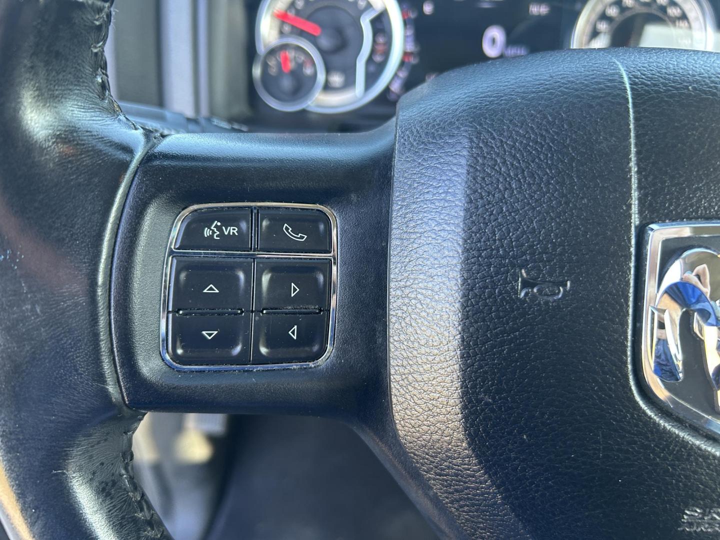 2017 BLACK /Gray RAM 1500 Big Horn Crew Cab LWB 4WD (1C6RR7TTXHS) with an 5.7L V8 OHV 16V engine, Automatic transmission, located at 506 S. Kingshighway, Cape Girardeau, MO, 63703, (573) 235-5000, 37.294991, -89.553635 - 2017 Ram 1500 Big Horn Only 53xxx miles 4x4 5.7L V8 Automatic Navigation Backup Camera Power Driver Seat Bluetooth Remote Start Cruise Power Windows/Locks/Mirrors We have financing available and we accept trades! Fill out a credit application on our website or come by today! If you have - Photo#28