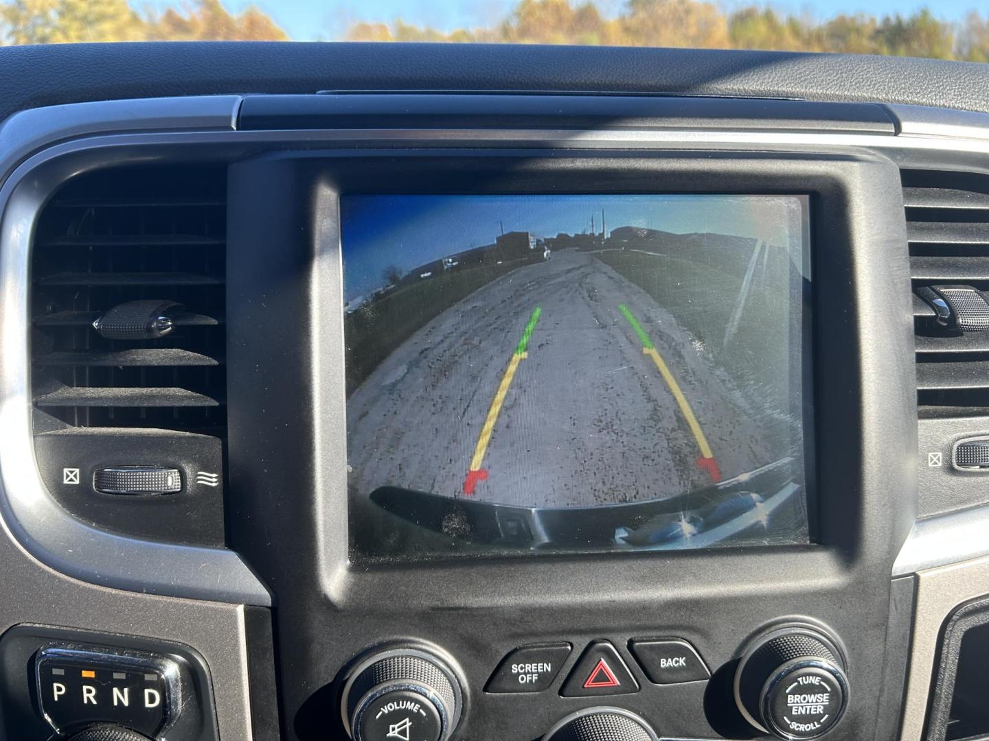 2017 BLACK /Gray RAM 1500 Big Horn Crew Cab LWB 4WD (1C6RR7TTXHS) with an 5.7L V8 OHV 16V engine, Automatic transmission, located at 506 S. Kingshighway, Cape Girardeau, MO, 63703, (573) 235-5000, 37.294991, -89.553635 - 2017 Ram 1500 Big Horn Only 53xxx miles 4x4 5.7L V8 Automatic Navigation Backup Camera Power Driver Seat Bluetooth Remote Start Cruise Power Windows/Locks/Mirrors We have financing available and we accept trades! Fill out a credit application on our website or come by today! If you have - Photo#3