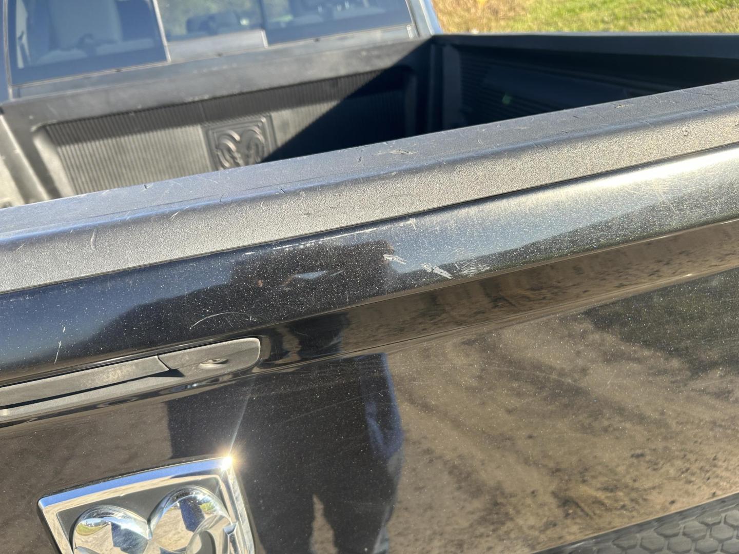 2017 BLACK /Gray RAM 1500 Big Horn Crew Cab LWB 4WD (1C6RR7TTXHS) with an 5.7L V8 OHV 16V engine, Automatic transmission, located at 506 S. Kingshighway, Cape Girardeau, MO, 63703, (573) 235-5000, 37.294991, -89.553635 - 2017 Ram 1500 Big Horn Only 53xxx miles 4x4 5.7L V8 Automatic Navigation Backup Camera Power Driver Seat Bluetooth Remote Start Cruise Power Windows/Locks/Mirrors We have financing available and we accept trades! Fill out a credit application on our website or come by today! If you have - Photo#35