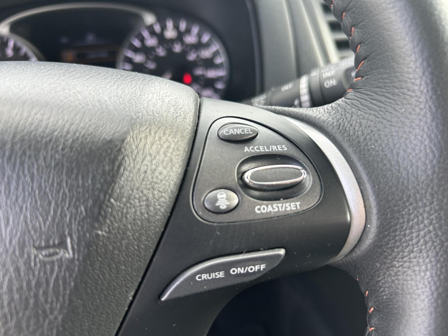 2019 WHITE /Black Nissan Pathfinder Platinum 2WD (5N1DR2MN2KC) with an 3.5L V6 DOHC 24V engine, CVT transmission, located at 506 S. Kingshighway, Cape Girardeau, MO, 63703, (573) 235-5000, 37.294991, -89.553635 - 2019 Nissan SV Rock Creek Edition Only 57xxx miles Front Wheel Drive 3.5L V6 Automatic Leather 3rd Row Navigation Rear Entertainment Power/Heated/Cooled Seats Heated Rear Seats Heated Steering Wheel Backup Camera Sunroof Bluetooth Remote Start Cruise Power Windows/Locks/Mirrors We - Photo#32