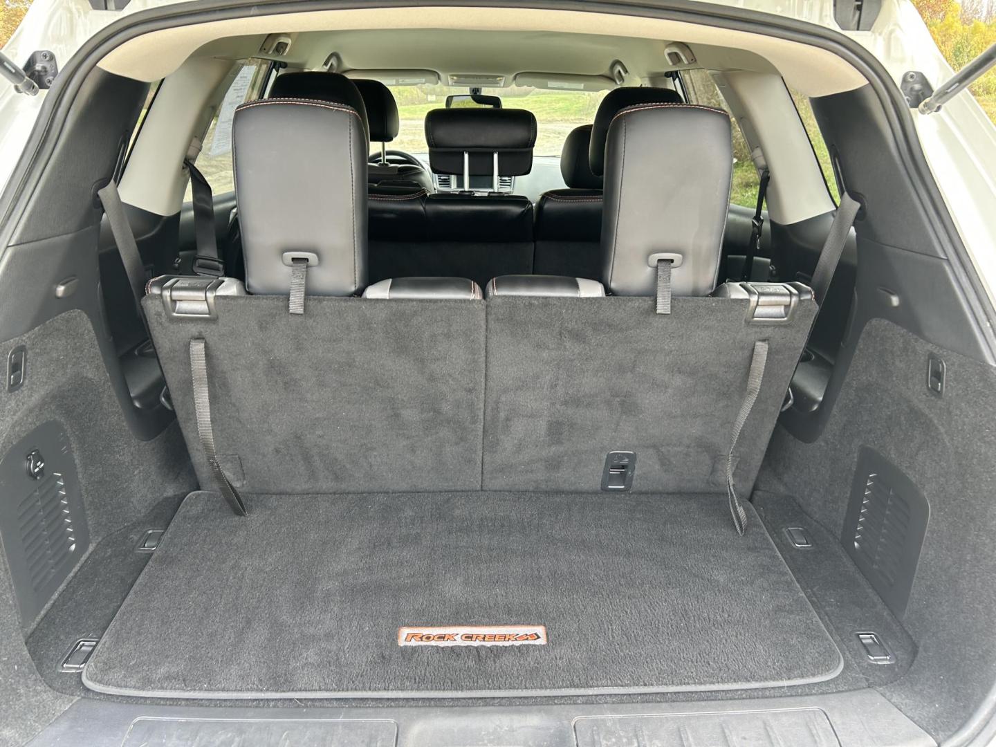 2019 WHITE /Black Nissan Pathfinder Platinum 2WD (5N1DR2MN2KC) with an 3.5L V6 DOHC 24V engine, CVT transmission, located at 506 S. Kingshighway, Cape Girardeau, MO, 63703, (573) 235-5000, 37.294991, -89.553635 - 2019 Nissan SV Rock Creek Edition Only 57xxx miles Front Wheel Drive 3.5L V6 Automatic Leather 3rd Row Navigation Rear Entertainment Power/Heated/Cooled Seats Heated Rear Seats Heated Steering Wheel Backup Camera Sunroof Bluetooth Remote Start Cruise Power Windows/Locks/Mirrors We - Photo#38