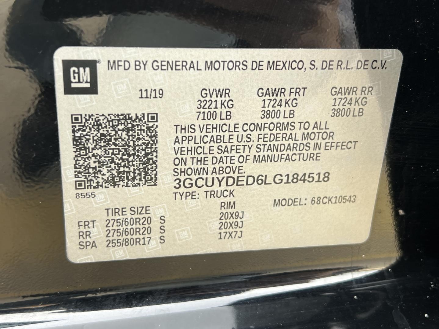 2020 BLACK /Black Leather Chevrolet Silverado 1500 LT Crew Cab 4WD (3GCUYDED6LG) with an 5.3L V8 engine, Automatic transmission, located at 2990 Old Orchard Rd., Jackson, MO, 63755, 37.354214, -89.612106 - 2020 Chevrolet Silverado 1500 LT 143xxx miles 4x4 5.3L V8 Automatic Backup Camera Heated Seats Power Driver Seat Heated Steering Wheel Bluetooth Remote Start Cruise Power Windows/Locks/Mirrors We have financing available and we accept trades! Fill out a credit application on our website - Photo#47