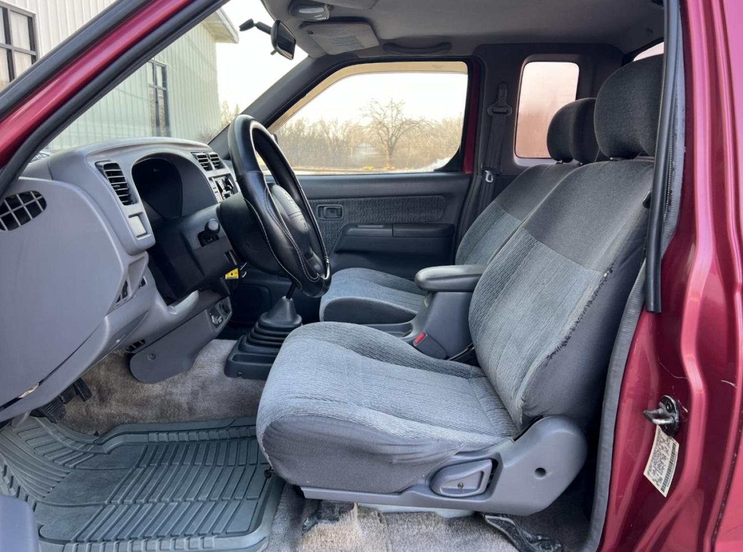1998 MAROON /Gray Nissan Frontier XE (1N6DD26S3WC) with an 2.4L 4 Cyl. engine, 5-Speed Manual transmission, located at 2990 Old Orchard Rd., Jackson, MO, 63755, 37.354214, -89.612106 - 1998 Nissan Frontier XE 135xxx miles Rear Wheel Drive 2.4L 4 Cyl. 5-Speed Manual We have financing available and we accept trades! Fill out a credit application on our website or come by today! If you have any questions, give us a call at (573) 204-7777 or visit our website at firstautocredit. - Photo#11