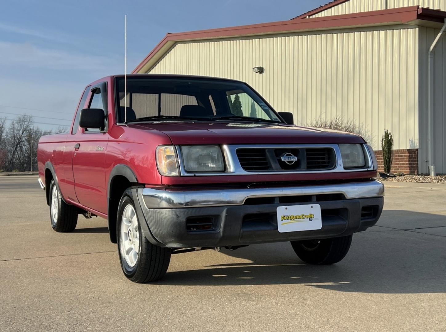 1998 MAROON /Gray Nissan Frontier XE (1N6DD26S3WC) with an 2.4L 4 Cyl. engine, 5-Speed Manual transmission, located at 2990 Old Orchard Rd., Jackson, MO, 63755, 37.354214, -89.612106 - 1998 Nissan Frontier XE 135xxx miles Rear Wheel Drive 2.4L 4 Cyl. 5-Speed Manual We have financing available and we accept trades! Fill out a credit application on our website or come by today! If you have any questions, give us a call at (573) 204-7777 or visit our website at firstautocredit. - Photo#0