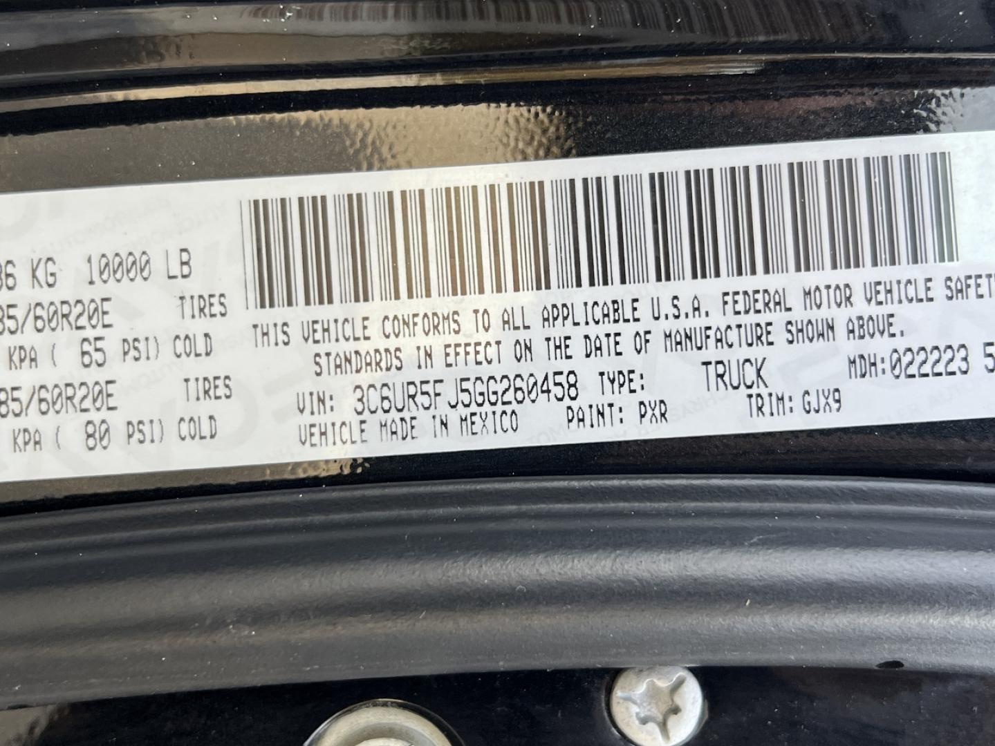 2016 BLACK /Black Leather RAM 2500 Laramie Crew Cab SWB 4WD (3C6UR5FJ5GG) with an 6.4L V8 engine, Automatic transmission, located at 2990 Old Orchard Rd., Jackson, MO, 63755, 37.354214, -89.612106 - 2016 Ram 2500HD Laramie 114xxx miles 4x4 6.4L V8 Automatic Leather Navigation Power/Heated/Cooled Seats Heated Rear Seats Heated Steering Wheel Backup Camera Bluetooth Remote Start Cruise Power Windows/Locks/Mirrors We have financing available and we accept trades! Fill out a credit a - Photo#56