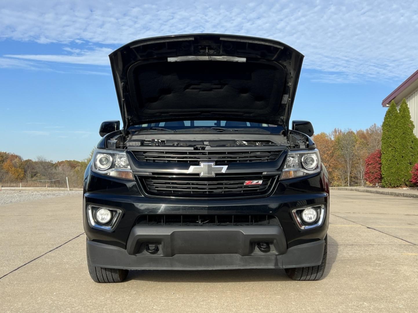 2018 BLACK /Black Leather Chevrolet Colorado Z71 Crew Cab 4WD Short Box (1GCGTDEN6J1) with an 3.6L V6 engine, Automatic transmission, located at 2990 Old Orchard Rd., Jackson, MO, 63755, 37.354214, -89.612106 - 2018 Chevrolet Colorado Z71 97xxx miles 4x4 3.6L V6 Automatic Leather Navigation Power/Heated Seats Backup Camera Bluetooth Remote Start Cruise Power Windows/Locks/Mirrors We have financing available and we accept trades! Fill out a credit application on our website or come by today! I - Photo#32