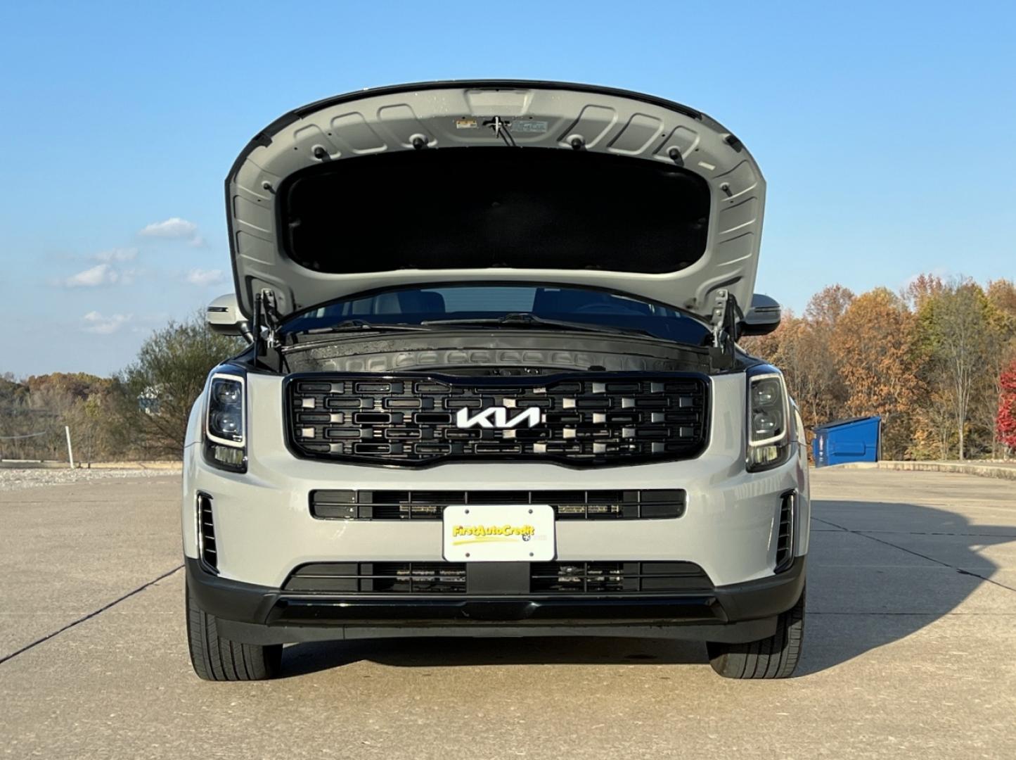 2022 GRAY /Black Leather Kia Telluride EX AWD (5XYP3DHC7NG) with an 3.8L V6 engine, Automatic transmission, located at 2990 Old Orchard Rd., Jackson, MO, 63755, 37.354214, -89.612106 - 2022 Kia Telluride EX 1-Owner 44xxx miles All Wheel Drive 3.8L V6 Automatic Leather 3rd Row Navigation Power/Heated/Cooled Seats Heated Steering Wheel Backup Camera Sunroof Bluetooth Remote Start Cruise Power Windows/Locks/Mirrors We have financing available and we accept trades! Fi - Photo#39