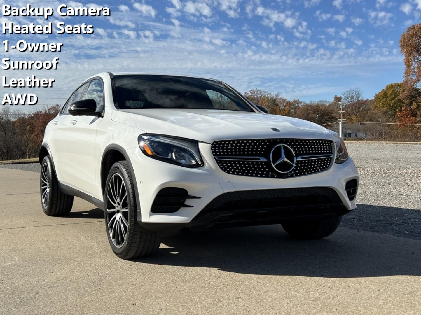 2019 WHITE /Red Leather Mercedes-Benz GLC-Class GLC300 4MATIC (WDC0J4KB3KF) with an 2.0L 4 Cyl. TURBO engine, Automatic transmission, located at 2990 Old Orchard Rd., Jackson, MO, 63755, 37.354214, -89.612106 - 2019 Mercedes-Benz GLC 300 4MATIC 1-Owner 89xxx miles All Wheel Drive 2.0L 4 Cyl. Automatic Leather Navigation Capability Backup Camera Power/Heated Seats Sunroof Bluetooth Cruise Power Windows/Locks/Mirrors We have financing available and we accept trades! Fill out a credit applicatio - Photo#0