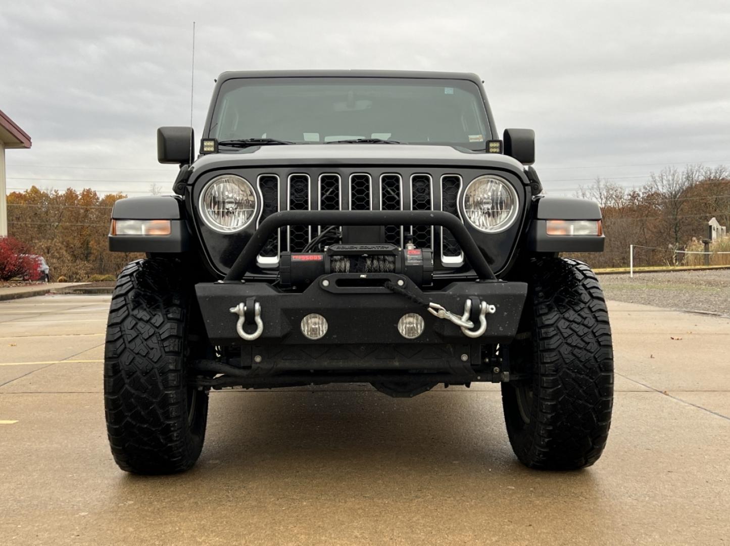 2021 BLACK /Black Leather Jeep Gladiator Overland (1C6HJTFG3ML) with an 3.6L V6 engine, Automatic transmission, located at 2990 Old Orchard Rd., Jackson, MO, 63755, 37.354214, -89.612106 - 2021 Jeep Gladiator Overland 1-Owner 98xxx miles 4x4 3.6L V6 Automatic Leather New Tires Navigation Heated Seats Heated Steering Wheel Backup Camera Bluetooth Remote Start Cruise Power Windows/Locks/Mirrors We have financing available and we accept trades! Fill out a credit applicati - Photo#13