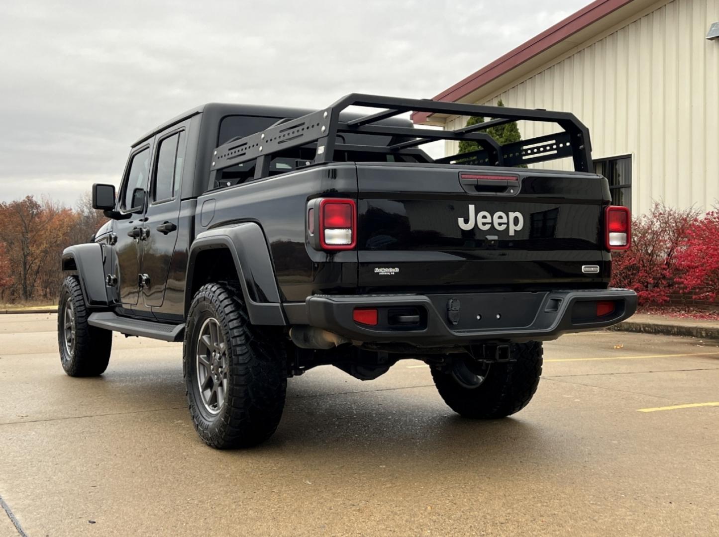 2021 BLACK /Black Leather Jeep Gladiator Overland (1C6HJTFG3ML) with an 3.6L V6 engine, Automatic transmission, located at 2990 Old Orchard Rd., Jackson, MO, 63755, 37.354214, -89.612106 - 2021 Jeep Gladiator Overland 1-Owner 98xxx miles 4x4 3.6L V6 Automatic Leather New Tires Navigation Heated Seats Heated Steering Wheel Backup Camera Bluetooth Remote Start Cruise Power Windows/Locks/Mirrors We have financing available and we accept trades! Fill out a credit applicati - Photo#11