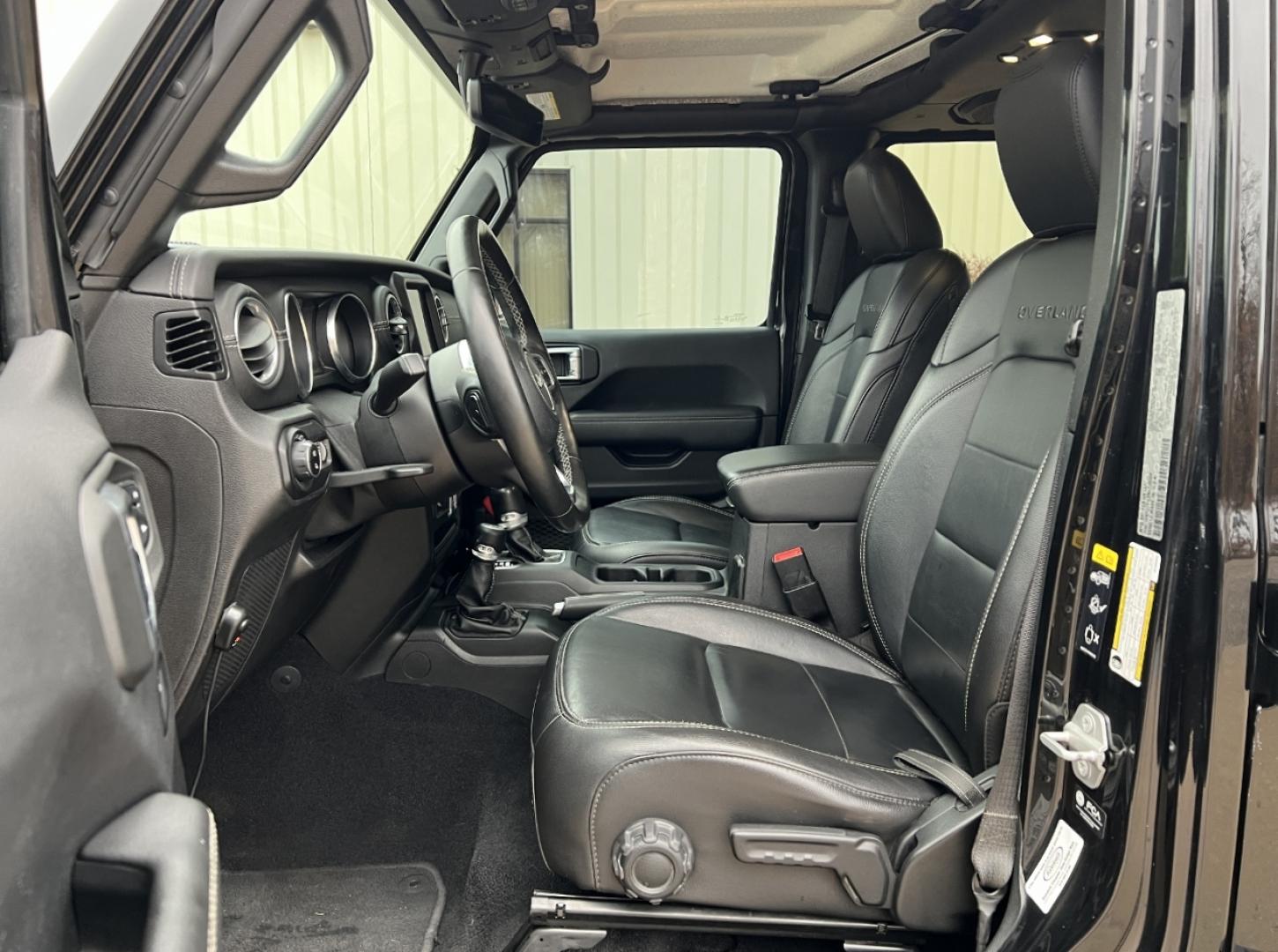 2021 BLACK /Black Leather Jeep Gladiator Overland (1C6HJTFG3ML) with an 3.6L V6 engine, Automatic transmission, located at 2990 Old Orchard Rd., Jackson, MO, 63755, 37.354214, -89.612106 - 2021 Jeep Gladiator Overland 1-Owner 98xxx miles 4x4 3.6L V6 Automatic Leather New Tires Navigation Heated Seats Heated Steering Wheel Backup Camera Bluetooth Remote Start Cruise Power Windows/Locks/Mirrors We have financing available and we accept trades! Fill out a credit applicati - Photo#16