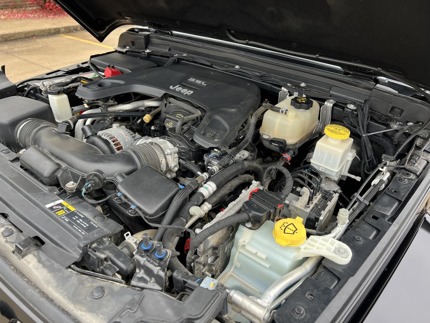 2021 BLACK /Black Leather Jeep Gladiator Overland (1C6HJTFG3ML) with an 3.6L V6 engine, Automatic transmission, located at 2990 Old Orchard Rd., Jackson, MO, 63755, 37.354214, -89.612106 - 2021 Jeep Gladiator Overland 1-Owner 98xxx miles 4x4 3.6L V6 Automatic Leather New Tires Navigation Heated Seats Heated Steering Wheel Backup Camera Bluetooth Remote Start Cruise Power Windows/Locks/Mirrors We have financing available and we accept trades! Fill out a credit applicati - Photo#34