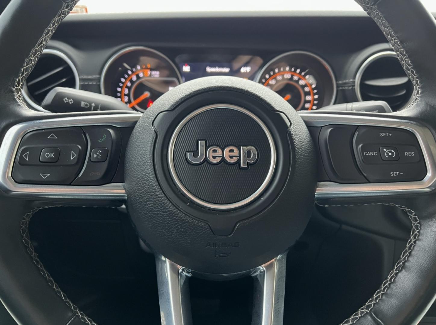 2021 BLACK /Black Leather Jeep Gladiator Overland (1C6HJTFG3ML) with an 3.6L V6 engine, Automatic transmission, located at 2990 Old Orchard Rd., Jackson, MO, 63755, 37.354214, -89.612106 - 2021 Jeep Gladiator Overland 1-Owner 98xxx miles 4x4 3.6L V6 Automatic Leather New Tires Navigation Heated Seats Heated Steering Wheel Backup Camera Bluetooth Remote Start Cruise Power Windows/Locks/Mirrors We have financing available and we accept trades! Fill out a credit applicati - Photo#24