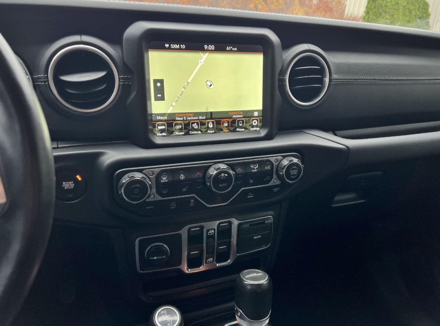 2021 BLACK /Black Leather Jeep Gladiator Overland (1C6HJTFG3ML) with an 3.6L V6 engine, Automatic transmission, located at 2990 Old Orchard Rd., Jackson, MO, 63755, 37.354214, -89.612106 - 2021 Jeep Gladiator Overland 1-Owner 98xxx miles 4x4 3.6L V6 Automatic Leather New Tires Navigation Heated Seats Heated Steering Wheel Backup Camera Bluetooth Remote Start Cruise Power Windows/Locks/Mirrors We have financing available and we accept trades! Fill out a credit applicati - Photo#26