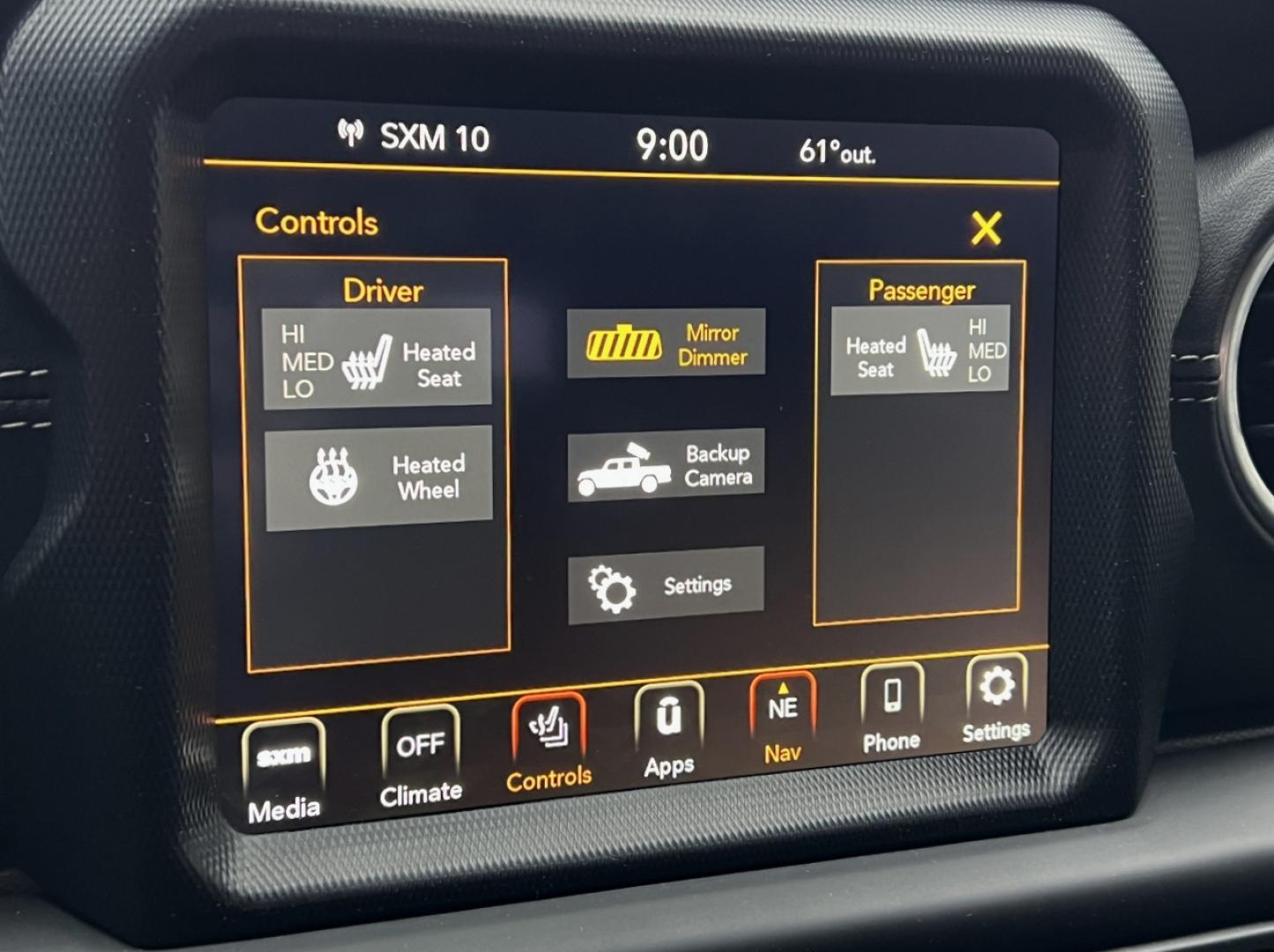 2021 BLACK /Black Leather Jeep Gladiator Overland (1C6HJTFG3ML) with an 3.6L V6 engine, Automatic transmission, located at 2990 Old Orchard Rd., Jackson, MO, 63755, 37.354214, -89.612106 - 2021 Jeep Gladiator Overland 1-Owner 98xxx miles 4x4 3.6L V6 Automatic Leather New Tires Navigation Heated Seats Heated Steering Wheel Backup Camera Bluetooth Remote Start Cruise Power Windows/Locks/Mirrors We have financing available and we accept trades! Fill out a credit applicati - Photo#4