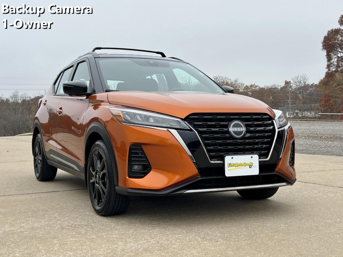 2024 Orange /Black Cloth Nissan Kicks SR (3N1CP5DV5RL) with an 1.6L 4 Cyl. engine, CVT transmission, located at 2990 Old Orchard Rd., Jackson, MO, 63755, 37.354214, -89.612106 - 2024 Nissan Kicks SR 1-Owner 29xxx miles Front Wheel Drive 1.6L 4 Cyl. Automatic Backup Camera Bluetooth Remote Start Cruise Power Windows/Locks/Mirrors We have financing available and we accept trades! Fill out a credit application on our website or come by today! If you have any questi - Photo#0