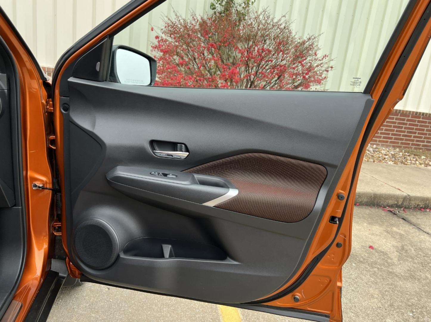 2024 Orange /Black Cloth Nissan Kicks SR (3N1CP5DV5RL) with an 1.6L 4 Cyl. engine, CVT transmission, located at 2990 Old Orchard Rd., Jackson, MO, 63755, 37.354214, -89.612106 - 2024 Nissan Kicks SR 1-Owner 29xxx miles Front Wheel Drive 1.6L 4 Cyl. Automatic Backup Camera Bluetooth Remote Start Cruise Power Windows/Locks/Mirrors We have financing available and we accept trades! Fill out a credit application on our website or come by today! If you have any questi - Photo#13