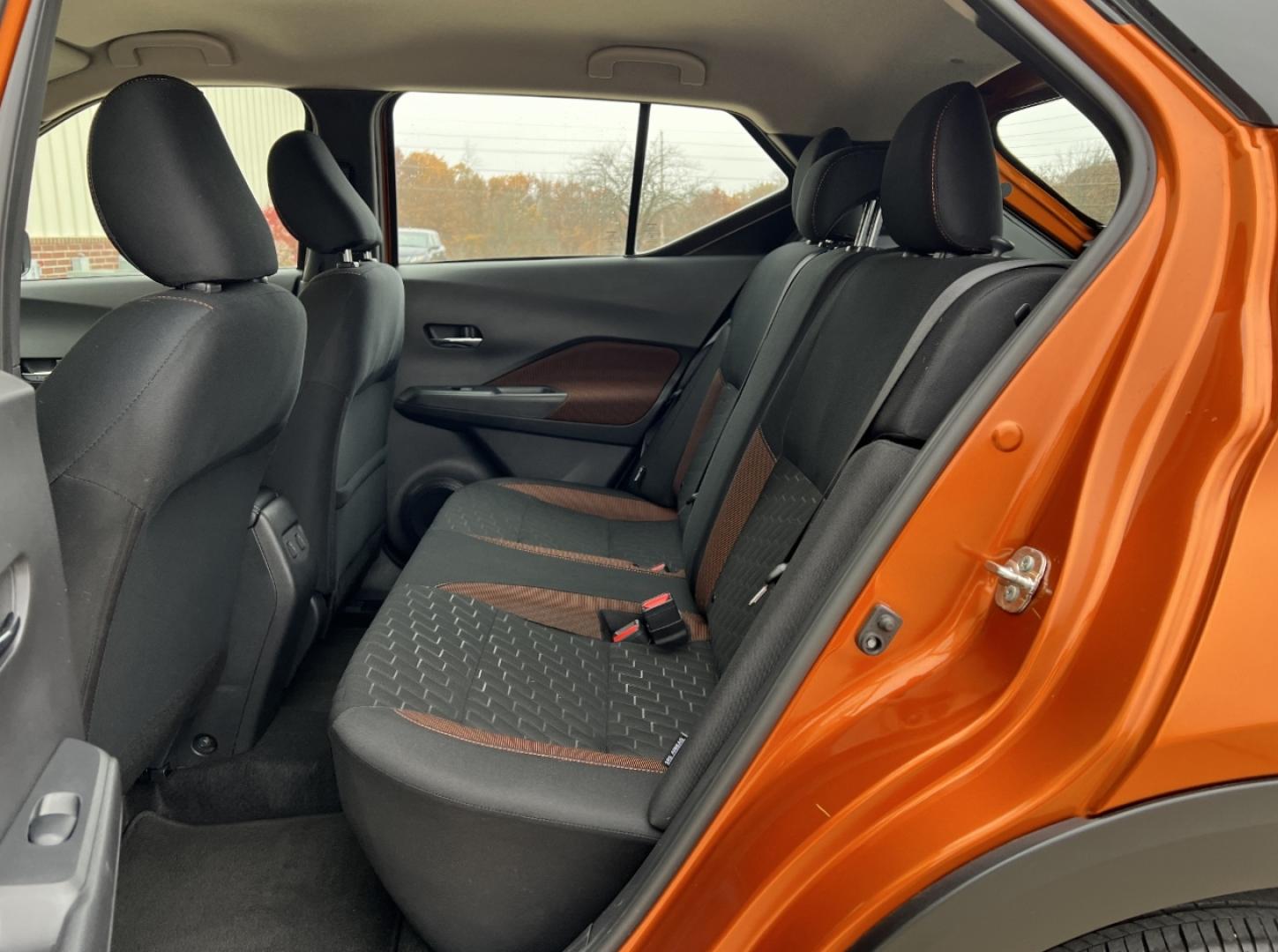 2024 Orange /Black Cloth Nissan Kicks SR (3N1CP5DV5RL) with an 1.6L 4 Cyl. engine, CVT transmission, located at 2990 Old Orchard Rd., Jackson, MO, 63755, 37.354214, -89.612106 - 2024 Nissan Kicks SR 1-Owner 29xxx miles Front Wheel Drive 1.6L 4 Cyl. Automatic Backup Camera Bluetooth Remote Start Cruise Power Windows/Locks/Mirrors We have financing available and we accept trades! Fill out a credit application on our website or come by today! If you have any questi - Photo#15