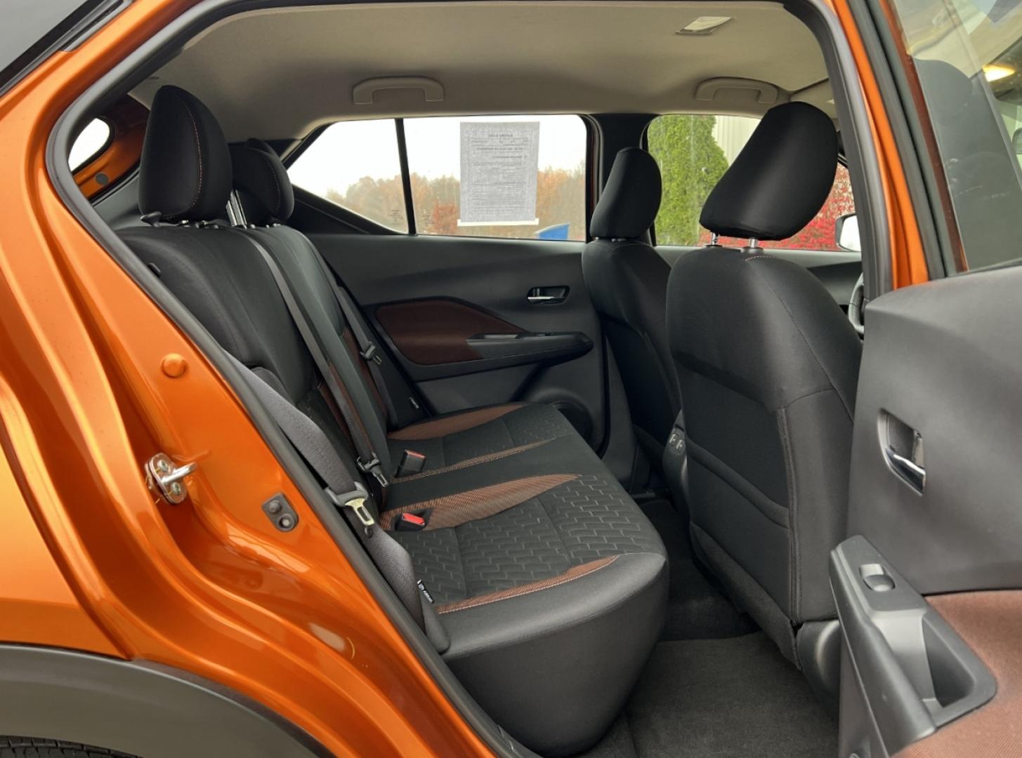 2024 Orange /Black Cloth Nissan Kicks SR (3N1CP5DV5RL) with an 1.6L 4 Cyl. engine, CVT transmission, located at 2990 Old Orchard Rd., Jackson, MO, 63755, 37.354214, -89.612106 - 2024 Nissan Kicks SR 1-Owner 29xxx miles Front Wheel Drive 1.6L 4 Cyl. Automatic Backup Camera Bluetooth Remote Start Cruise Power Windows/Locks/Mirrors We have financing available and we accept trades! Fill out a credit application on our website or come by today! If you have any questi - Photo#16