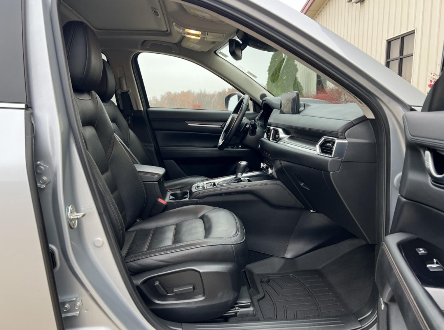 2021 SILVER /Black Leather Mazda CX-5 Grand Touring Reserve AWD (JM3KFBAYXM0) with an 2.5L 4 Cyl. engine, Automatic transmission, located at 2990 Old Orchard Rd., Jackson, MO, 63755, 37.354214, -89.612106 - 2021 Mazda CX-5 Grand Touring Reserve 56xxx miles All Wheel Drive 2.5L 4 Cyl. Automatic Leather Navigation Capability Power/Heated/Cooled Seats Heated Steering Wheel Backup Camera Sunroof Heads Up Display Bluetooth Cruise Power Windows/Locks/Mirrors We have financing available and we - Photo#16