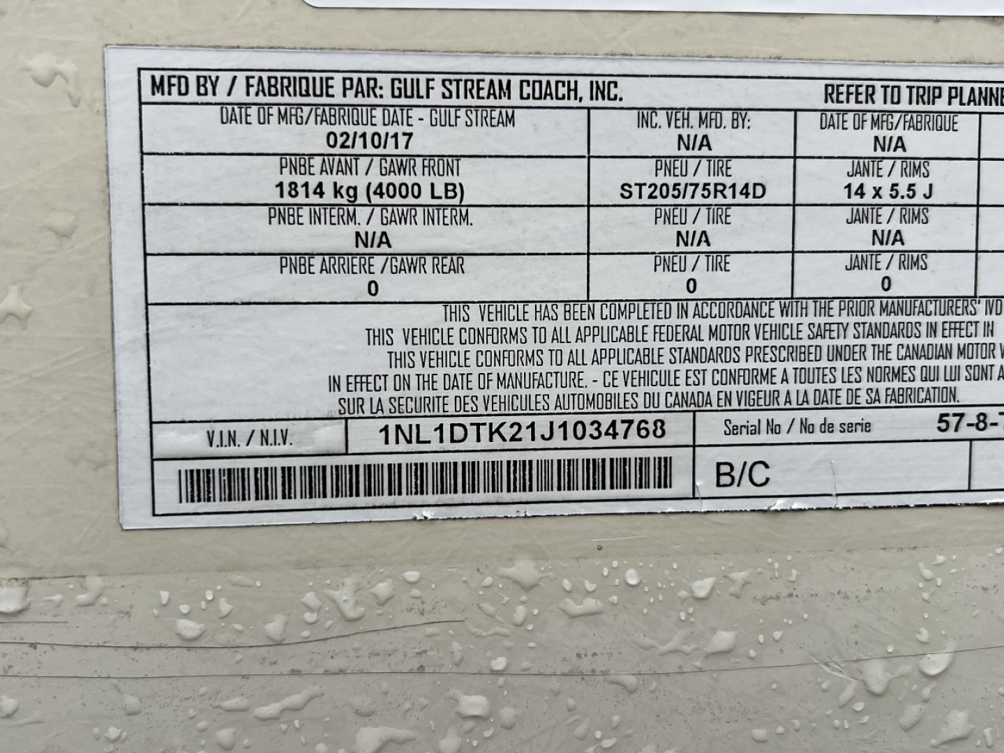 2018 TAN Gulf Stream Coach, Inc 19RBS - (1NL1DTK21J1) , located at 2990 Old Orchard Rd., Jackson, MO, 63755, 37.354214, -89.612106 - We have financing available and we accept trades! Fill out a credit application on our website or come by today! If you have any questions, give us a call at (573) 204-7777 or visit our website at firstautocredit.com. - Photo#29