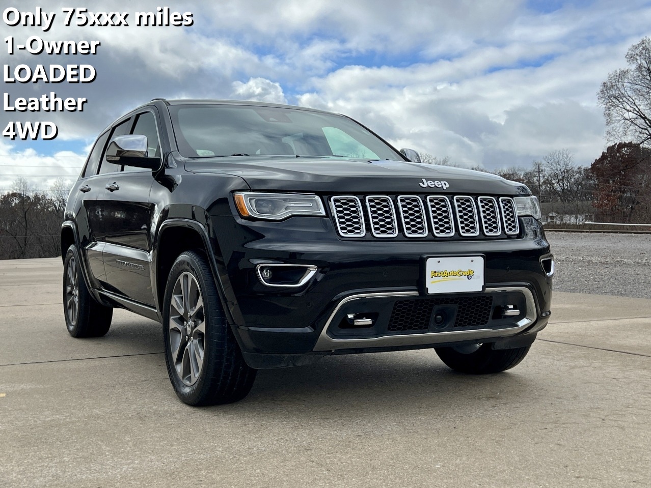 photo of 2017 Jeep Grand Cherokee Overland 4WD