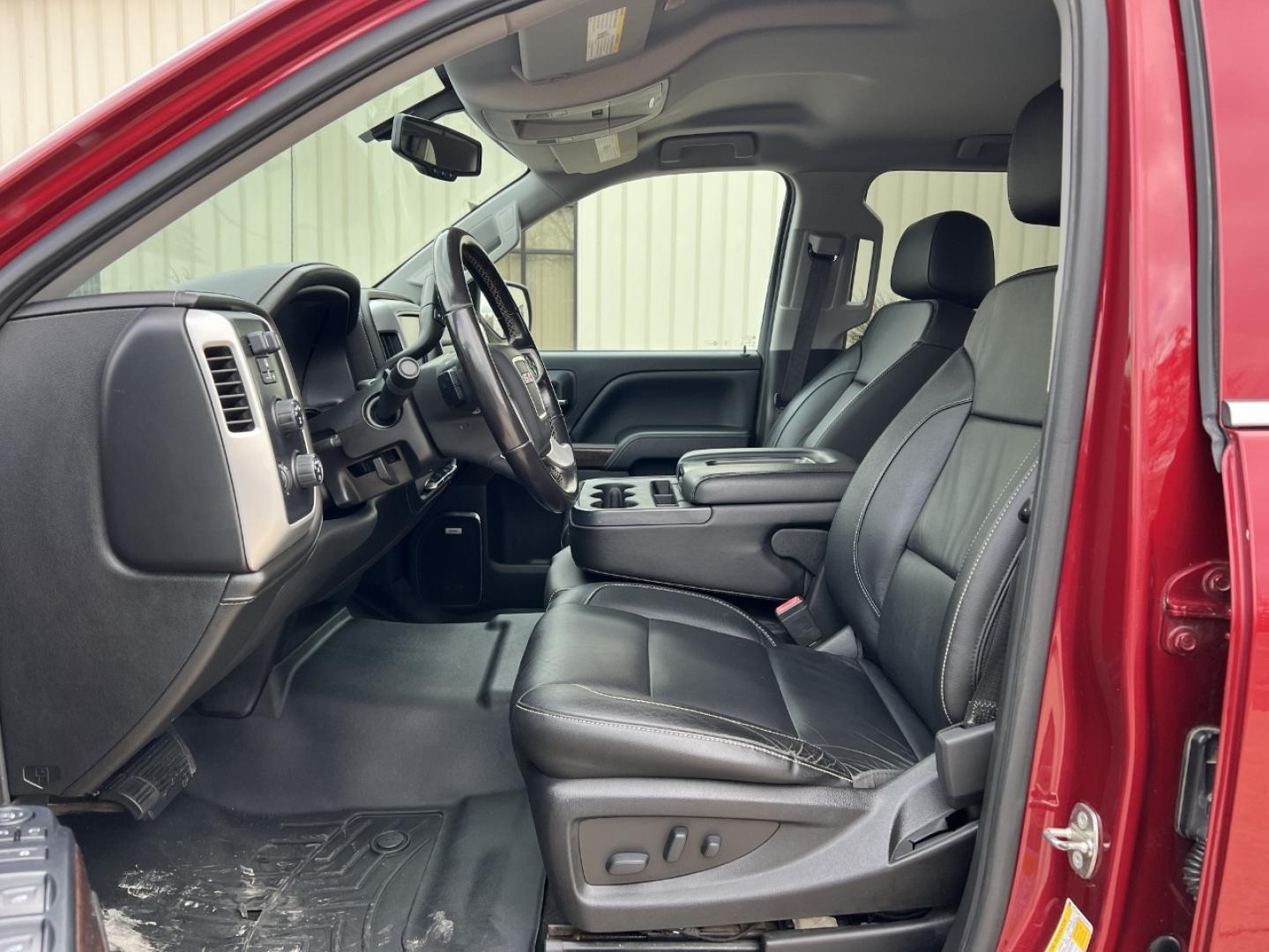 2018 MAROON /Black Leather GMC Sierra 1500 SLT Crew Cab Short Box 4WD (3GTU2NEC1JG) with an 5.3L V8 engine, Automatic transmission, located at 2990 Old Orchard Rd., Jackson, MO, 63755, 37.354214, -89.612106 - 2018 GMC Sierra 1500 SLT 1-Owner 151xxx miles 4x4 5.3L V8 Automatic Leather Navigation Power/Heated Seats Backup Camera Bluetooth Remote Start Cruise Power Windows/Locks/Mirrors We have financing available and we accept trades! Fill out a credit application on our website or come by to - Photo#15