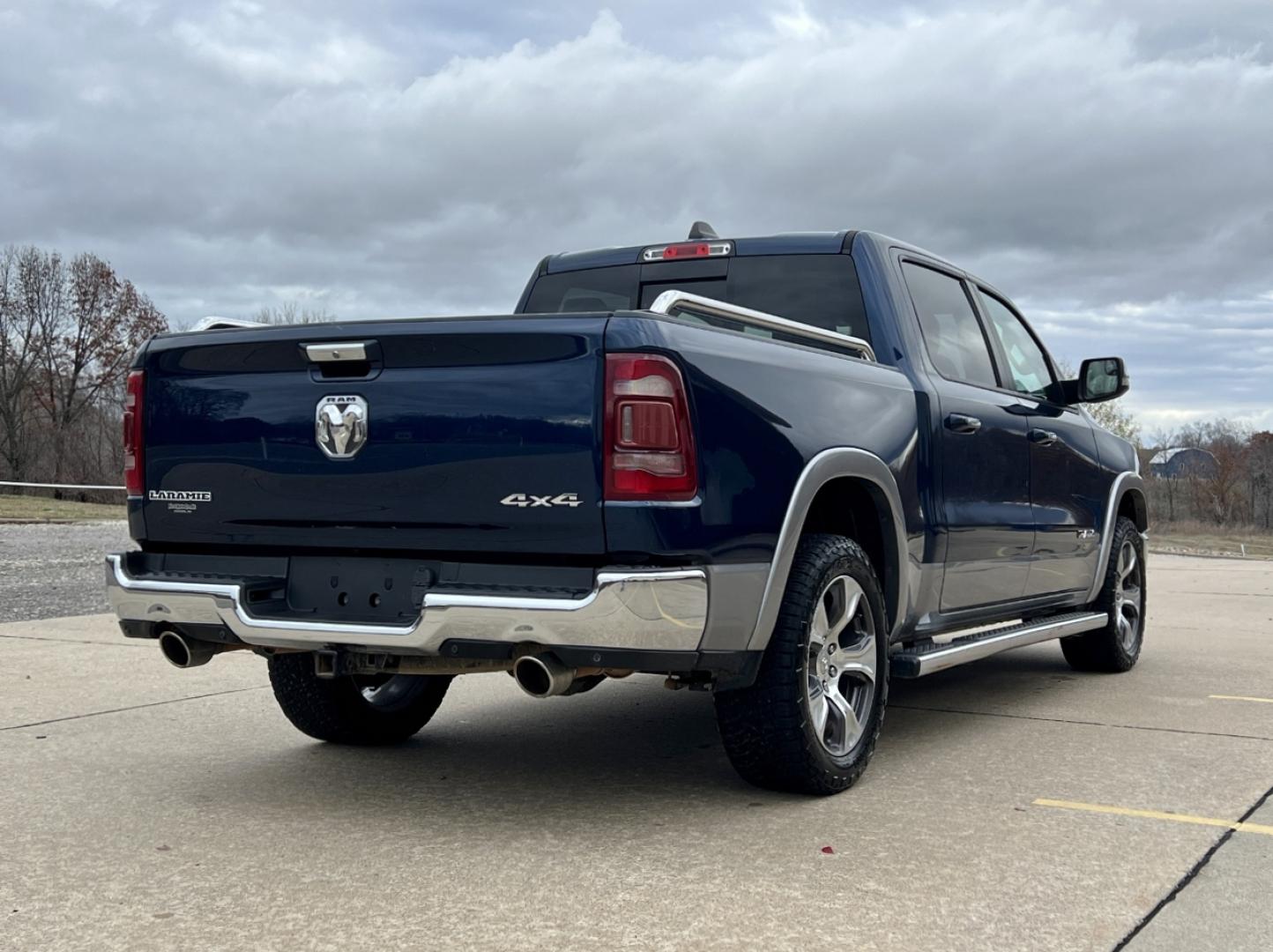 2019 BLUE /Tan Leather RAM 1500 Laramie Crew Cab SWB 4WD (1C6SRFJTXKN) with an 5.7L V8 engine, Automatic transmission, located at 2990 Old Orchard Rd., Jackson, MO, 63755, 37.354214, -89.612106 - 2019 Ram 1500 Laramie 1-Owner 126xxx miles 4x4 5.7L V8 Automatic Leather Navigation Power/Heated/Cooled Seats Heated Rear Seats Heated Steering Wheel Backup Camera Bluetooth Remote Start Cruise Power Windows/Locks/Mirrors We have financing available and we accept trades! Fill out a c - Photo#12