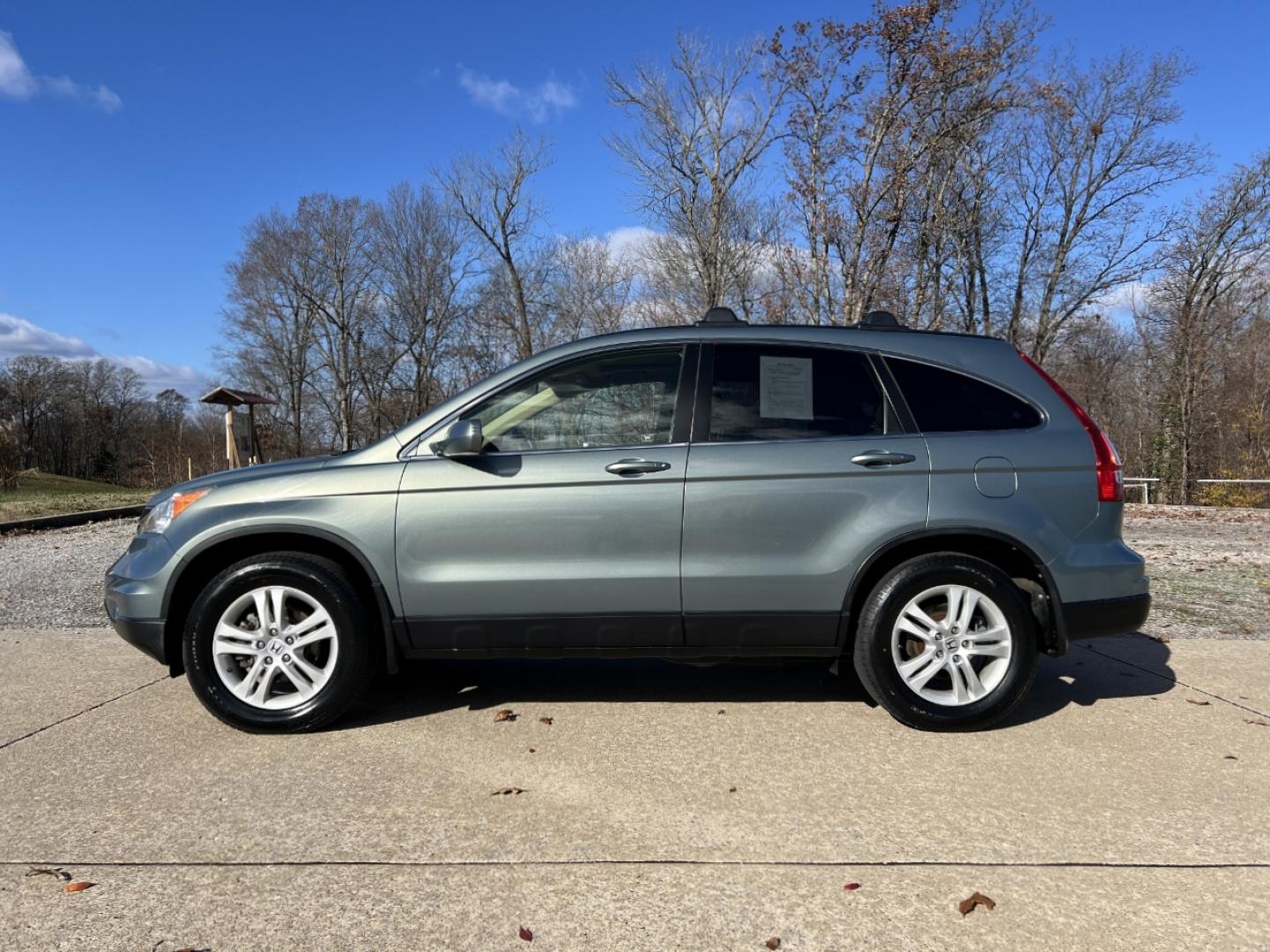2010 Green /Tan Leather Honda CR-V EX-L 4WD (JHLRE4H73AC) with an 2.4L 4 Cyl. engine, Automatic transmission, located at 2990 Old Orchard Rd., Jackson, MO, 63755, 37.354214, -89.612106 - 2010 Honda CR-V EX-L 113xxx miles 4 Wheel Drive 2.4L 4 Cyl. Automatic Leather New Tires Power Driver Seat Heated Seats Sunroof Cruise Power Windows/Locks/Mirrors We have financing available and we accept trades! Fill out a credit application on our website or come by today! If you have - Photo#6