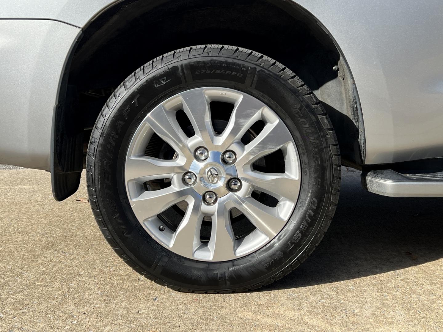 2015 SILVER /Gray Leather Toyota Sequoia Plantium 4WD (5TDDW5G11FS) with an 5.7L V8 engine, Automatic transmission, located at 2990 Old Orchard Rd., Jackson, MO, 63755, 37.354214, -89.612106 - 2015 Toyota Sequoia Platinum 142xxx miles 4 Wheel Drive 5.7L V8 Automatic Leather 3rd Row Rear Entertainment Navigation Power/Heated/Cooled Seats Backup Camera Sunroof Bluetooth Cruise Power Windows/Locks/Mirrors We have financing available and we accept trades! Fill out a credit appl - Photo#48