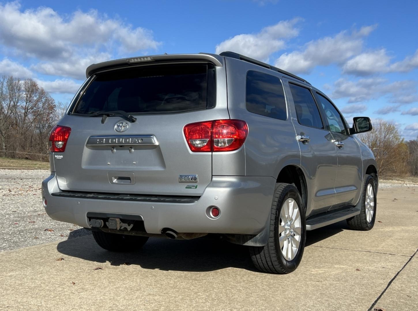 2015 SILVER /Gray Leather Toyota Sequoia Plantium 4WD (5TDDW5G11FS) with an 5.7L V8 engine, Automatic transmission, located at 2990 Old Orchard Rd., Jackson, MO, 63755, 37.354214, -89.612106 - 2015 Toyota Sequoia Platinum 142xxx miles 4 Wheel Drive 5.7L V8 Automatic Leather 3rd Row Rear Entertainment Navigation Power/Heated/Cooled Seats Backup Camera Sunroof Bluetooth Cruise Power Windows/Locks/Mirrors We have financing available and we accept trades! Fill out a credit appl - Photo#13