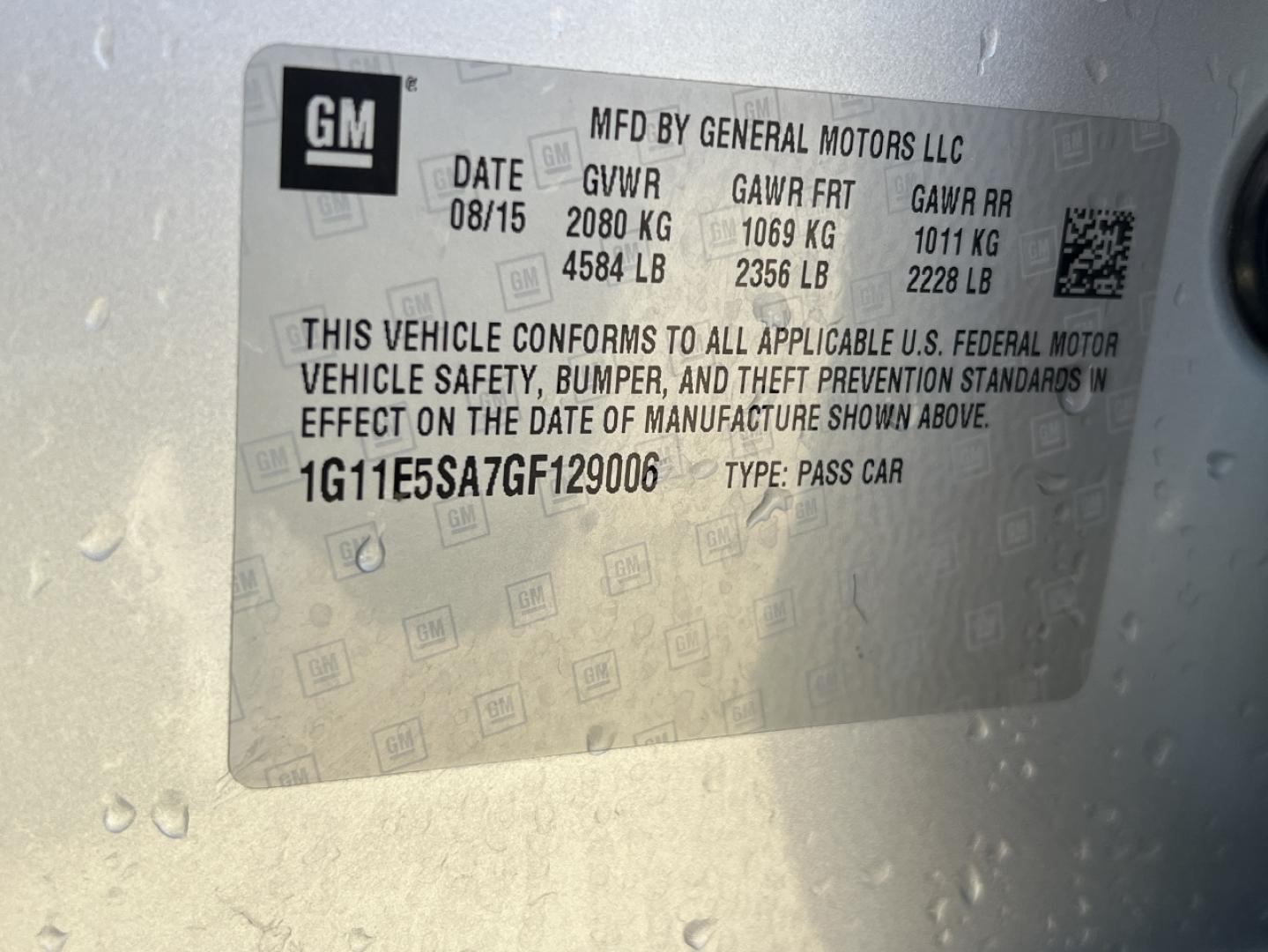 2016 SILVER /Black Leather Chevrolet Malibu Limited LTZ (1G11E5SA7GF) with an 2.5L 4 Cyl. engine, Automatic transmission, located at 2990 Old Orchard Rd., Jackson, MO, 63755, 37.354214, -89.612106 - 2016 Chevrolet Malibu Limited LTZ 114xxx miles Front Wheel Drive 2.5L 4 Cyl. Automatic Leather Power/Heated Seats Bluetooth Remote Start Cruise Power Windows/Locks/Mirrors We have financing available and we accept trades! Fill out a credit application on our website or come by today! If - Photo#47