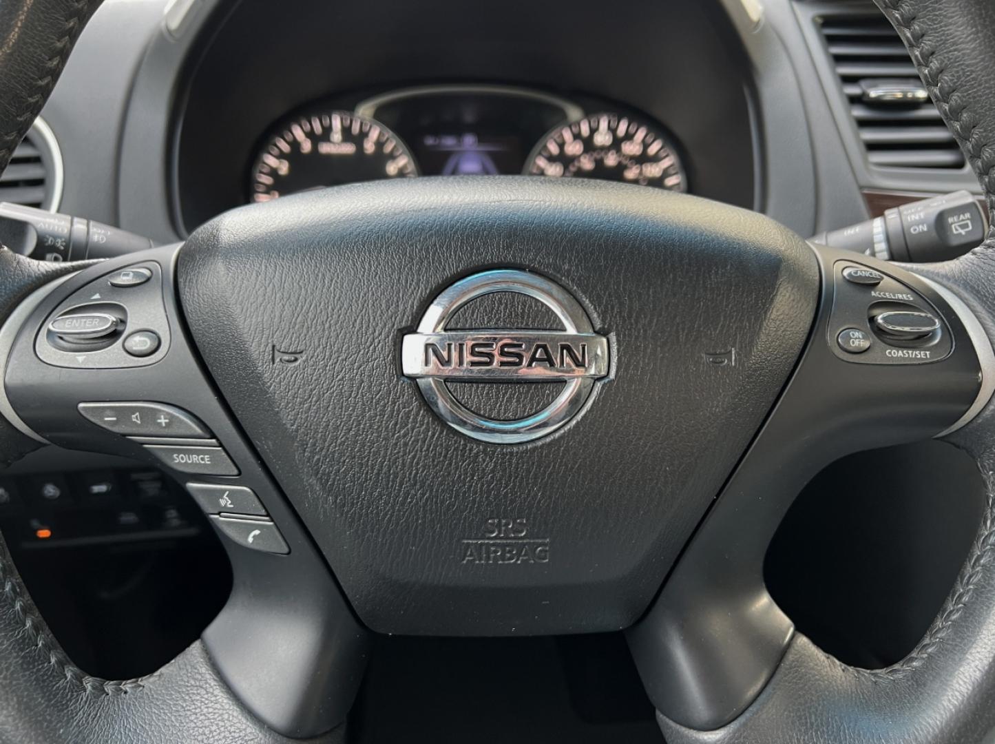 2016 BLACK /Black Leather Nissan Pathfinder Platinum 4WD (5N1AR2MM9GC) with an 3.5L V6 engine, CVT transmission, located at 2990 Old Orchard Rd., Jackson, MO, 63755, 37.354214, -89.612106 - 2016 Nissan Pathfinder Platinum 137xxx miles 4 Wheel Drive 3.5L V6 Automatic Leather 3rd Row Navigation Power/Heated/Cooled Seats Heated Rear Seats Backup Camera Sunroof Bluetooth Remote Start Cruise Power Windows/Locks/Mirrors We have financing available and we accept trades! Fill o - Photo#28