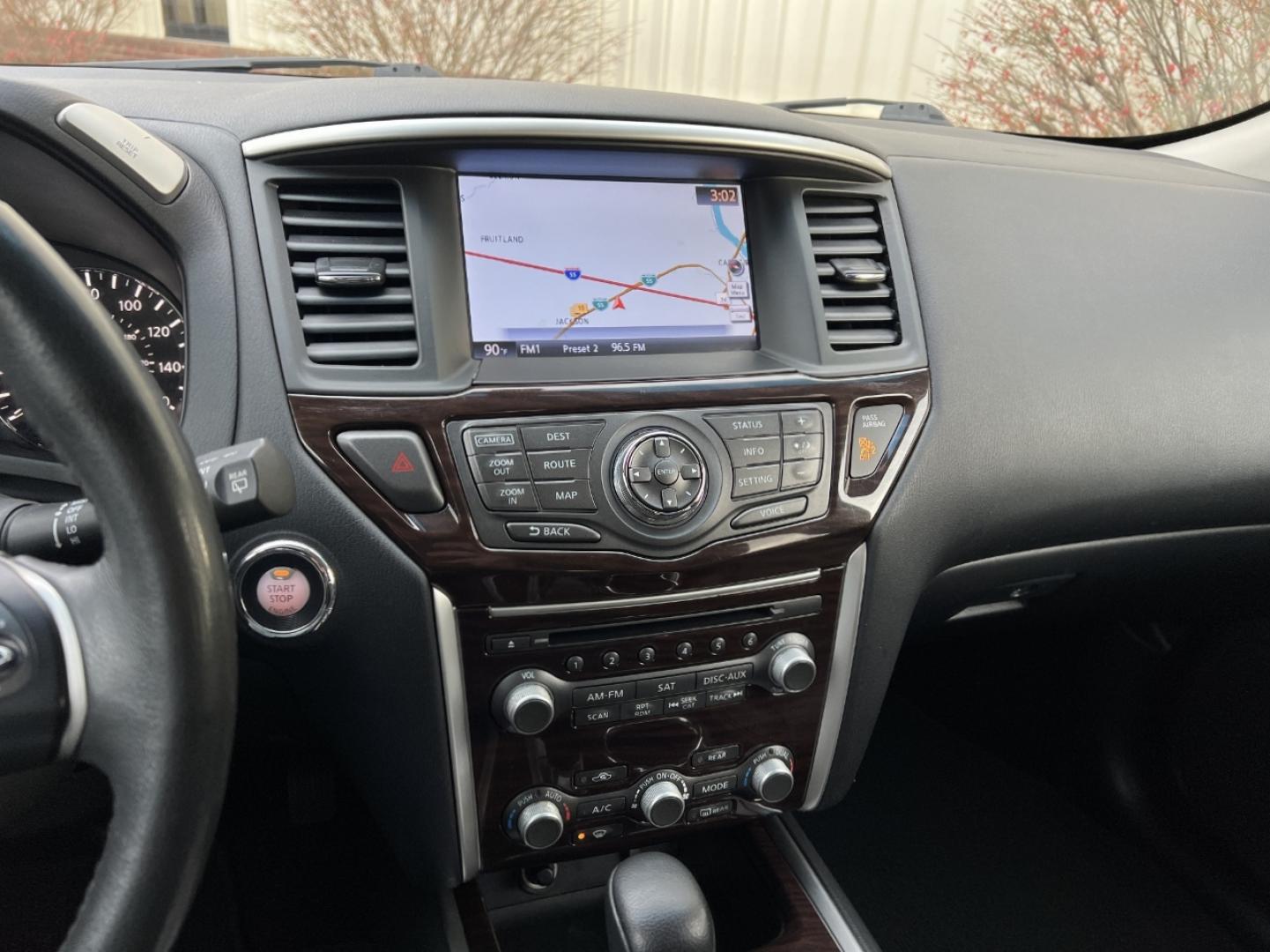 2016 BLACK /Black Leather Nissan Pathfinder Platinum 4WD (5N1AR2MM9GC) with an 3.5L V6 engine, CVT transmission, located at 2990 Old Orchard Rd., Jackson, MO, 63755, 37.354214, -89.612106 - 2016 Nissan Pathfinder Platinum 137xxx miles 4 Wheel Drive 3.5L V6 Automatic Leather 3rd Row Navigation Power/Heated/Cooled Seats Heated Rear Seats Backup Camera Sunroof Bluetooth Remote Start Cruise Power Windows/Locks/Mirrors We have financing available and we accept trades! Fill o - Photo#31