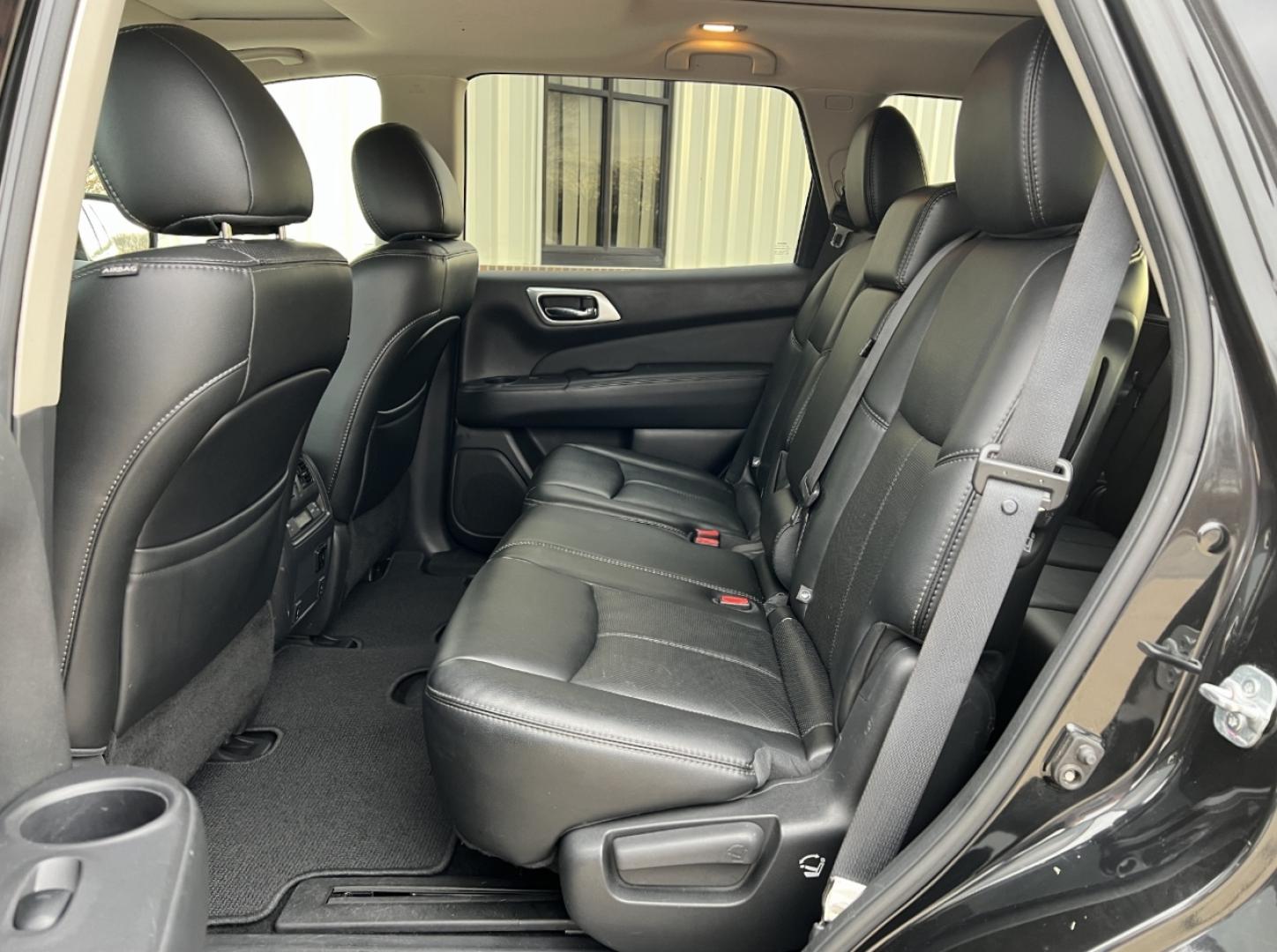 2016 BLACK /Black Leather Nissan Pathfinder Platinum 4WD (5N1AR2MM9GC) with an 3.5L V6 engine, CVT transmission, located at 2990 Old Orchard Rd., Jackson, MO, 63755, 37.354214, -89.612106 - 2016 Nissan Pathfinder Platinum 137xxx miles 4 Wheel Drive 3.5L V6 Automatic Leather 3rd Row Navigation Power/Heated/Cooled Seats Heated Rear Seats Backup Camera Sunroof Bluetooth Remote Start Cruise Power Windows/Locks/Mirrors We have financing available and we accept trades! Fill o - Photo#21