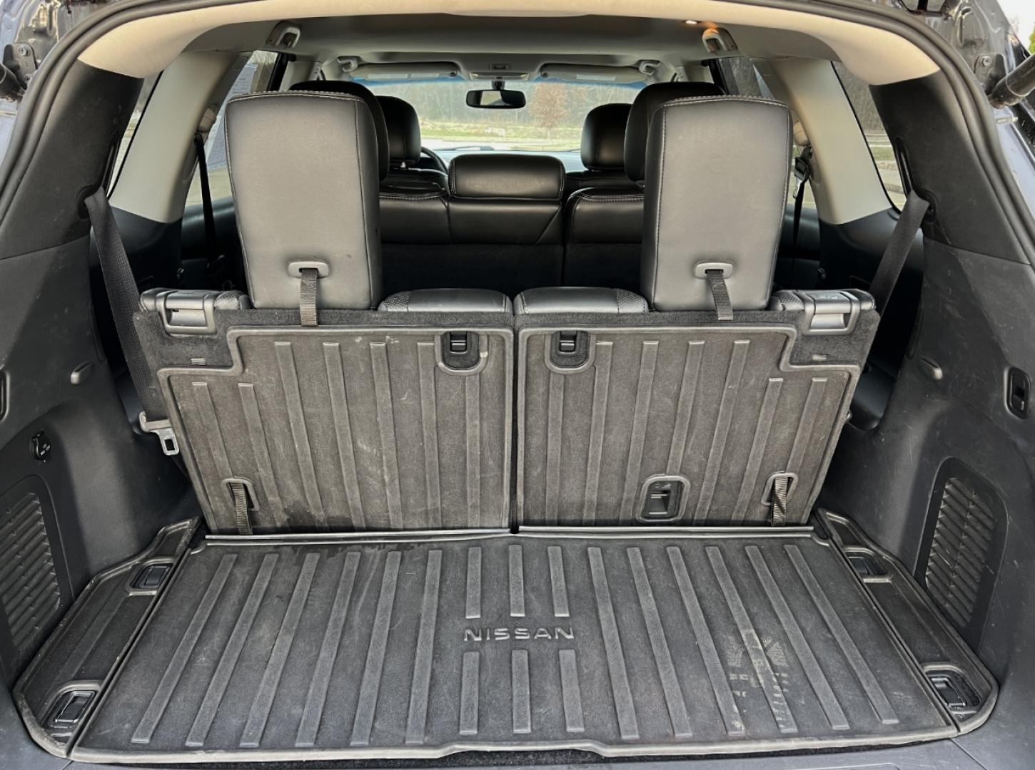 2016 BLACK /Black Leather Nissan Pathfinder Platinum 4WD (5N1AR2MM9GC) with an 3.5L V6 engine, CVT transmission, located at 2990 Old Orchard Rd., Jackson, MO, 63755, 37.354214, -89.612106 - 2016 Nissan Pathfinder Platinum 137xxx miles 4 Wheel Drive 3.5L V6 Automatic Leather 3rd Row Navigation Power/Heated/Cooled Seats Heated Rear Seats Backup Camera Sunroof Bluetooth Remote Start Cruise Power Windows/Locks/Mirrors We have financing available and we accept trades! Fill o - Photo#24