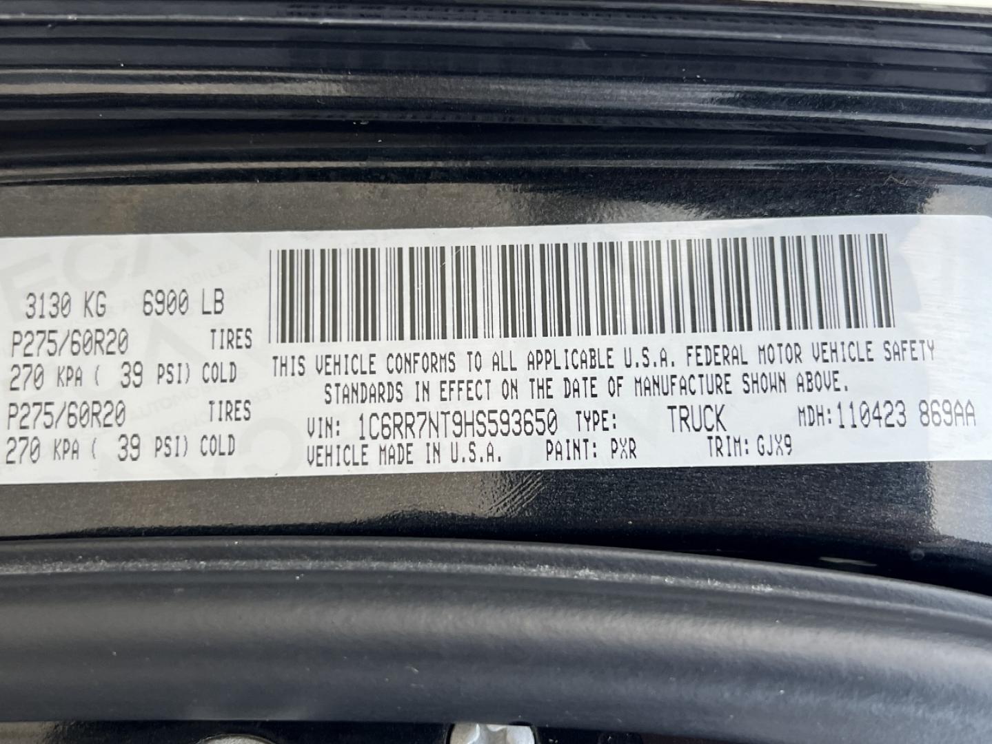 2017 BLACK /Black Leather RAM 1500 Laramie Crew Cab SWB 4WD (1C6RR7NT9HS) with an 5.7L V8 HEMI engine, Automatic transmission, located at 2990 Old Orchard Rd., Jackson, MO, 63755, 37.354214, -89.612106 - 2017 Ram 1500 Laramie 131xxx miles 4x4 5.7L V8 HEMI Automatic Leather Power/Heated/Cooled Seats Heated Rear Seats Heated Steering Wheel Backup Camera Bluetooth Cruise Power Windows/Locks/Mirrors We have financing available and we accept trades! Fill out a credit application on our websi - Photo#50
