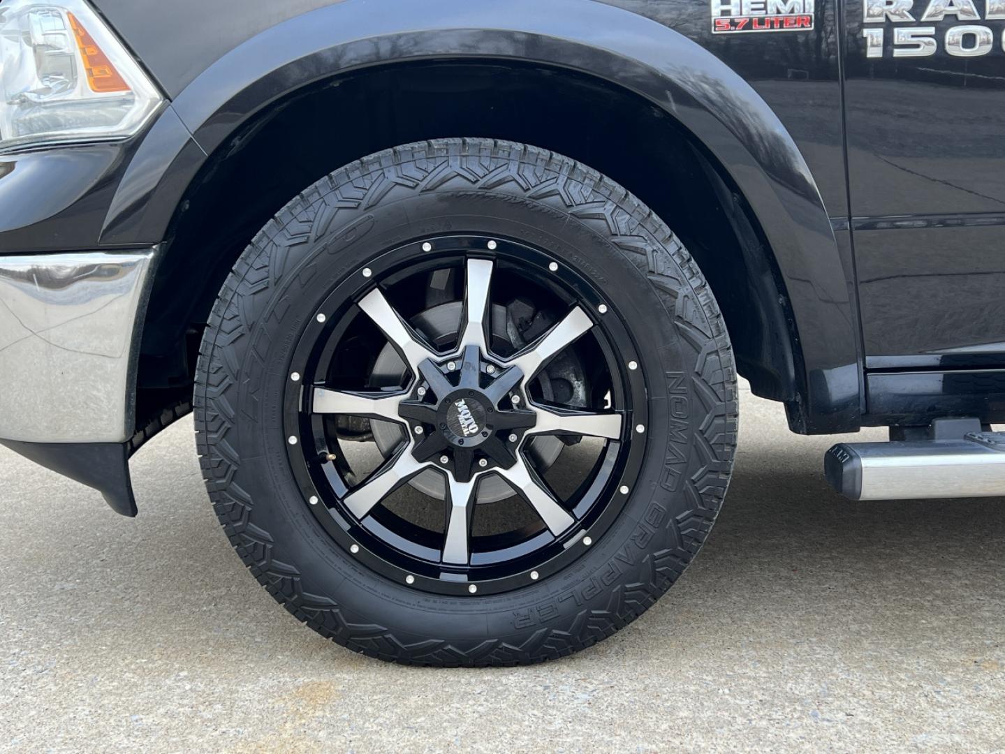 2017 BLACK /Black Leather RAM 1500 Laramie Crew Cab SWB 4WD (1C6RR7NT9HS) with an 5.7L V8 HEMI engine, Automatic transmission, located at 2990 Old Orchard Rd., Jackson, MO, 63755, 37.354214, -89.612106 - 2017 Ram 1500 Laramie 131xxx miles 4x4 5.7L V8 HEMI Automatic Leather Power/Heated/Cooled Seats Heated Rear Seats Heated Steering Wheel Backup Camera Bluetooth Cruise Power Windows/Locks/Mirrors We have financing available and we accept trades! Fill out a credit application on our websi - Photo#37