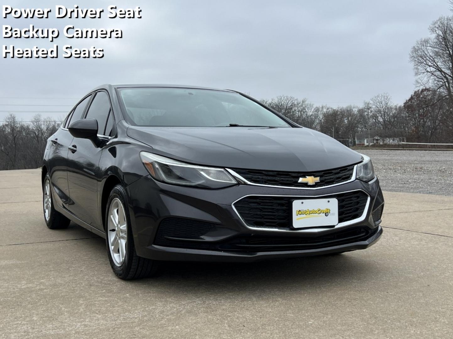 2017 GRAY /Black Chevrolet Cruze LT (1G1BE5SM7H7) with an 1.4L 4 Cyl. TURBO engine, Automatic transmission, located at 2990 Old Orchard Rd., Jackson, MO, 63755, 37.354214, -89.612106 - 2017 Chevrolet Cruze LT 127xxx miles Front Wheel Drive 1.4L 4 Cyl. Automatic Backup Camera Power Driver Seat Bluetooth Remote Start Cruise Power Windows/Locks/Mirrors We have financing available and we accept trades! Fill out a credit application on our website or come by today! If you h - Photo#0