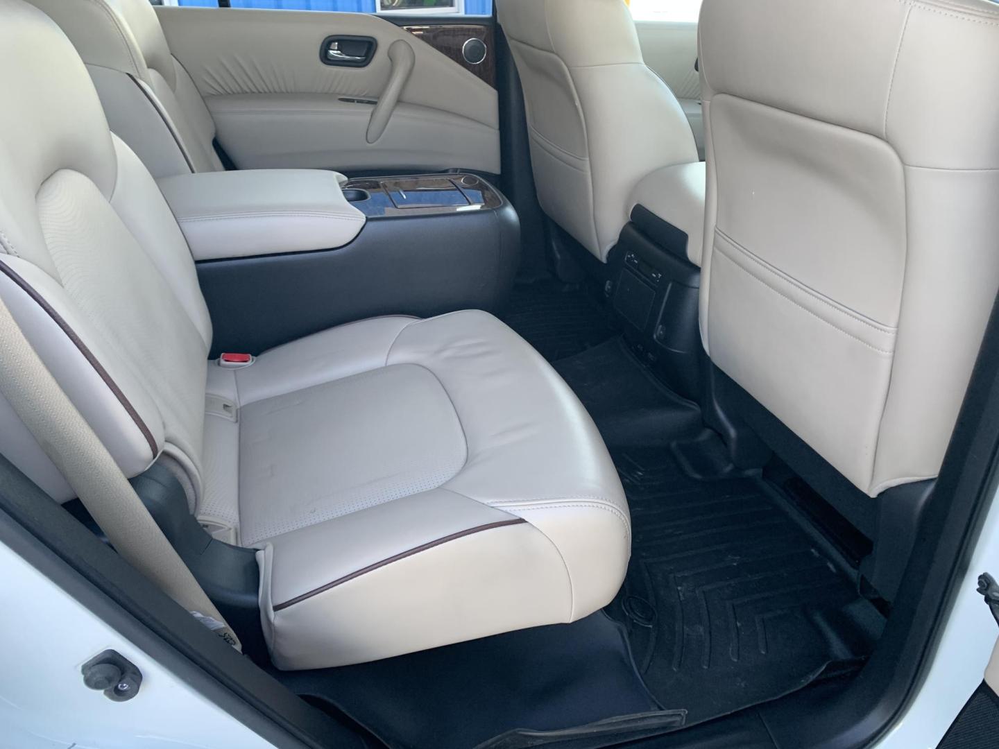 2019 WHITE /TAN Nissan Armada SV AWD (JN8AY2NC2K9) with an 5.6L V8 DOHC 32V engine, 7A transmission, located at 506 S. Kingshighway, Cape Girardeau, MO, 63703, (573) 235-5000, 37.294991, -89.553635 - One Owner! 2019 Nissan Armada SV Air Conditioning Power Windows Power Locks Power Steering Tilt Wheel Keyless Entry Alarm Daytime Running Lights Dual Front Airbags All Wheel ABS We have financing available and we accept trades! Fill out a credit application on our website or come by toda - Photo#13